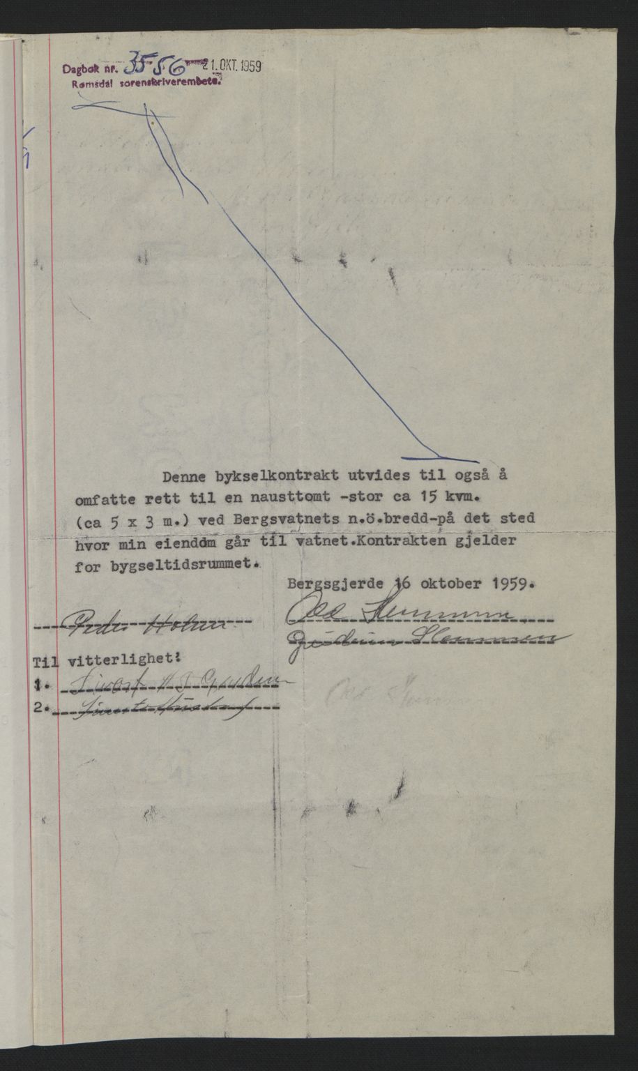 Romsdal sorenskriveri, AV/SAT-A-4149/1/2/2C: Mortgage book no. A7, 1939-1939, Diary no: : 1366/1939