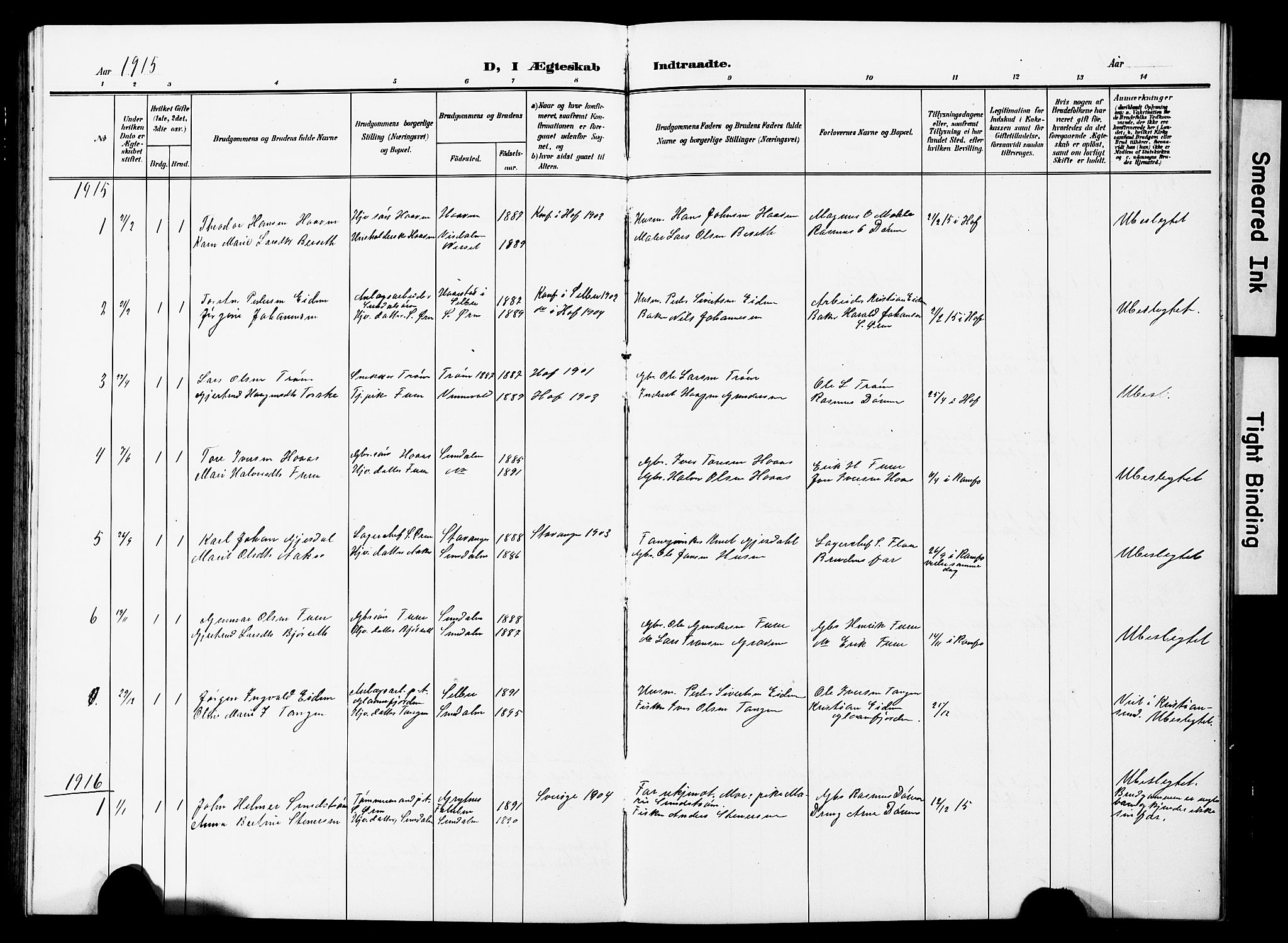 Ministerialprotokoller, klokkerbøker og fødselsregistre - Møre og Romsdal, AV/SAT-A-1454/590/L1017: Parish register (copy) no. 590C02, 1869-1931