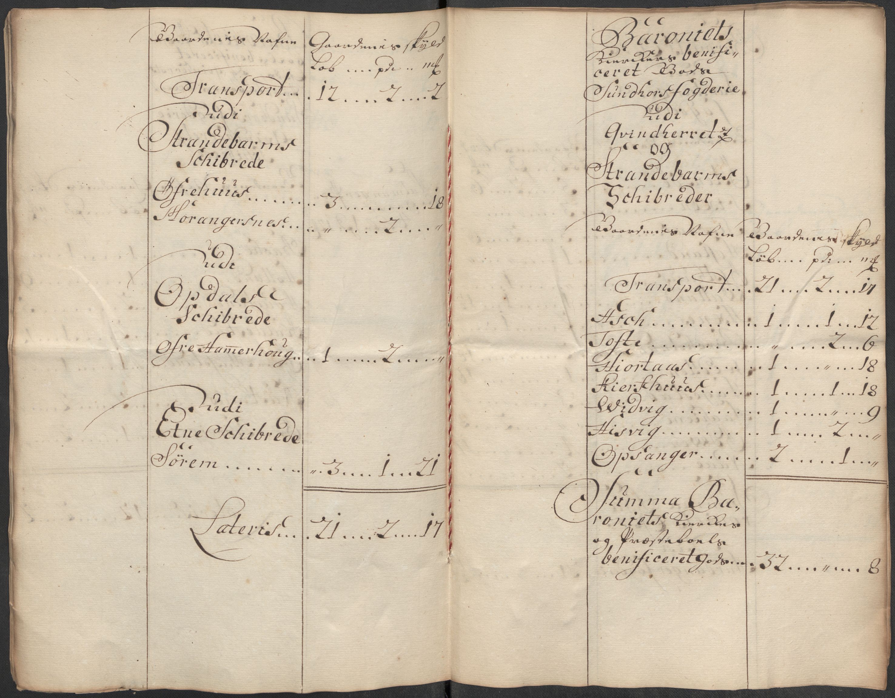 Rentekammeret inntil 1814, Reviderte regnskaper, Fogderegnskap, AV/RA-EA-4092/R49/L3140: Fogderegnskap Rosendal Baroni, 1718-1720, p. 116