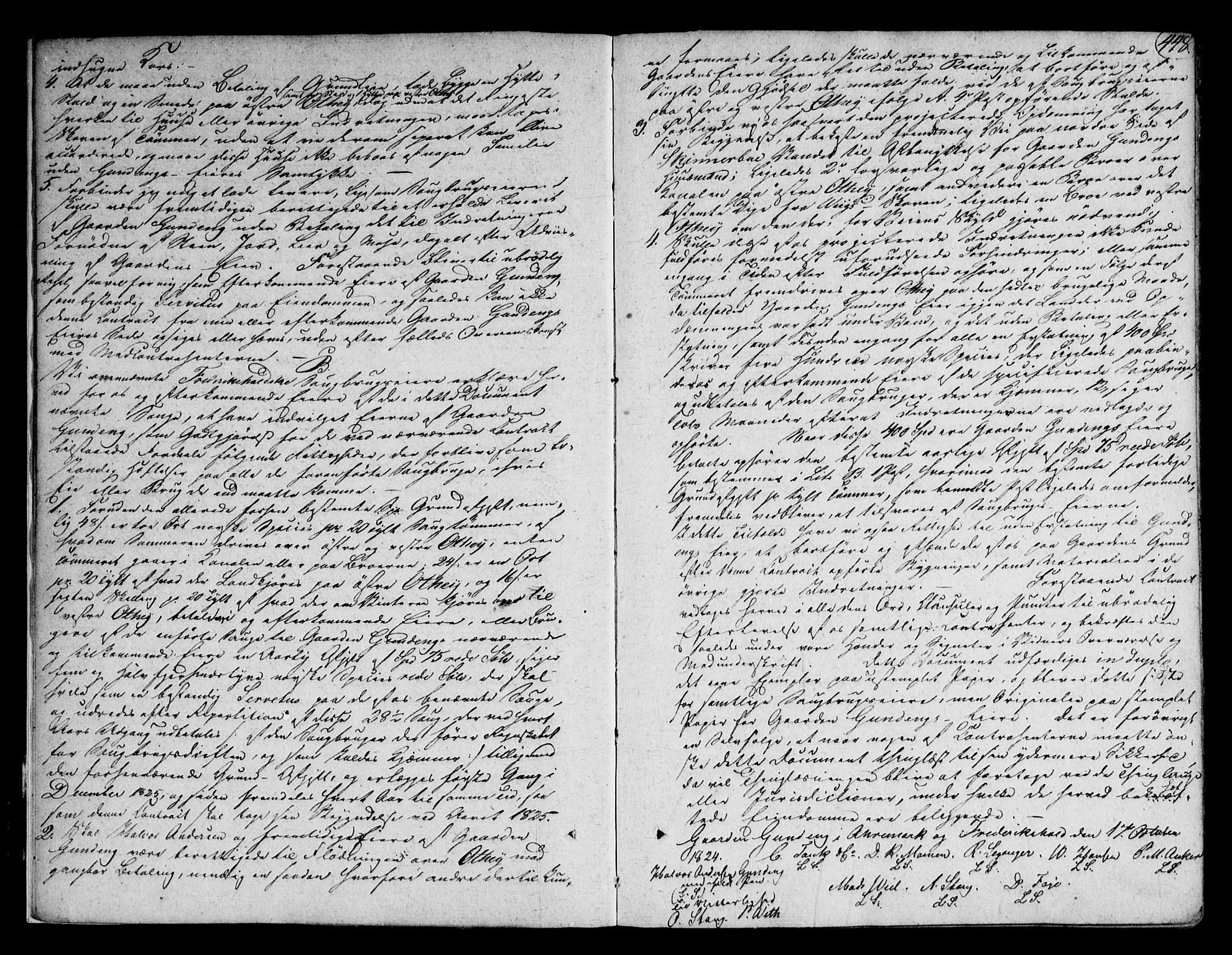 Halden byfogd, AV/SAO-A-10865/G/Gb/L0002b: Mortgage book no. 2b, 1825-1830, p. 448