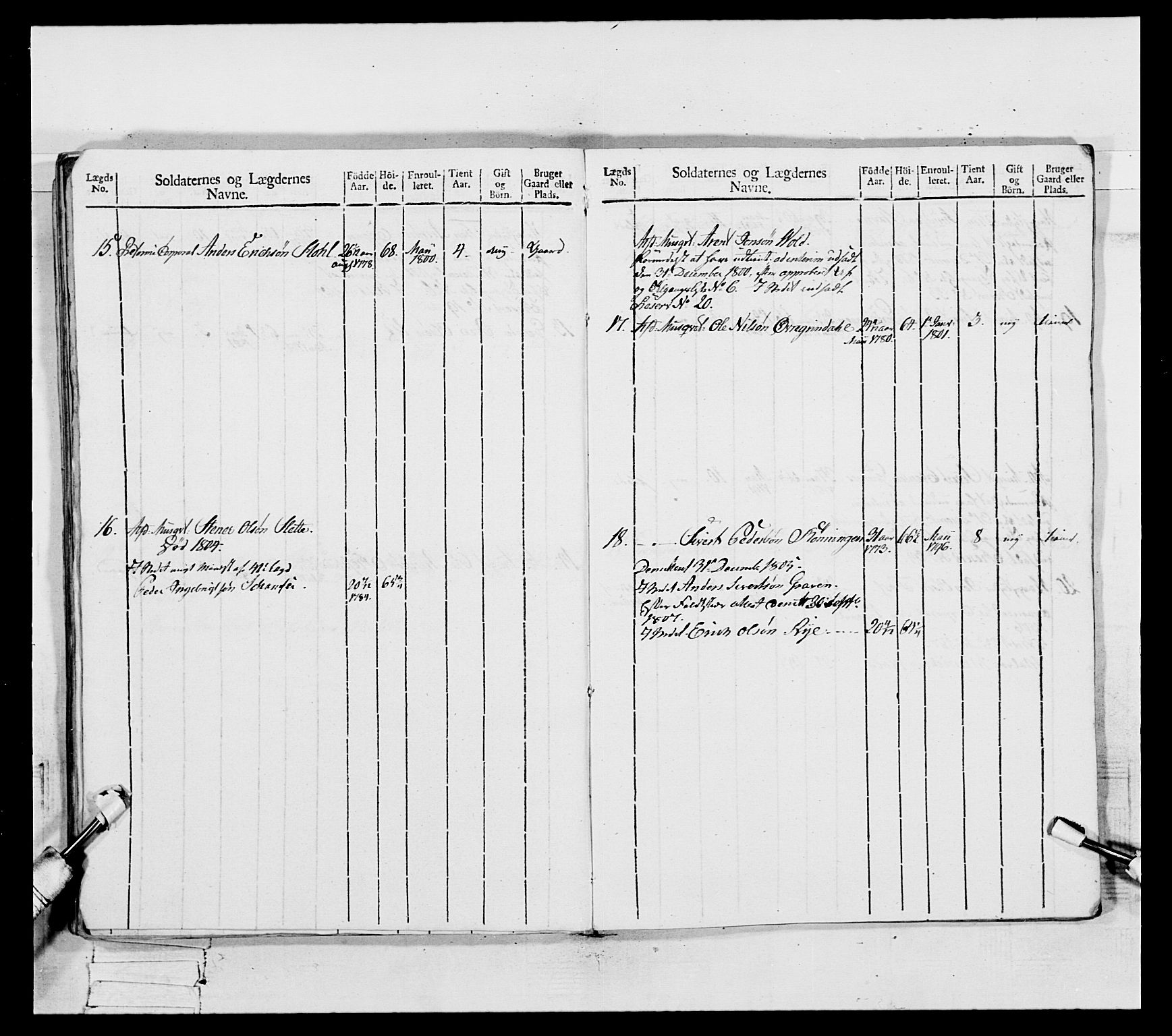 Generalitets- og kommissariatskollegiet, Det kongelige norske kommissariatskollegium, AV/RA-EA-5420/E/Eh/L0082: 2. Trondheimske nasjonale infanteriregiment, 1804, p. 106