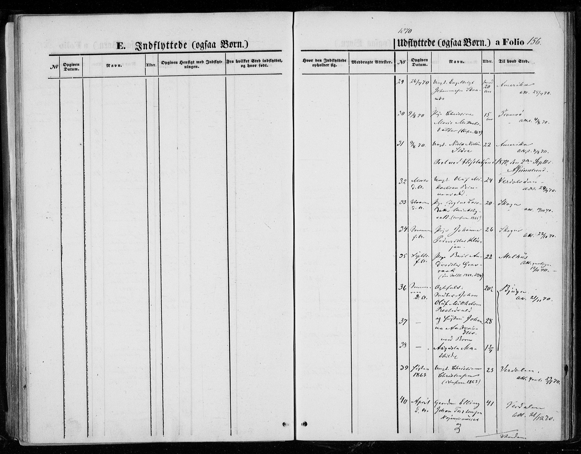 Ministerialprotokoller, klokkerbøker og fødselsregistre - Nord-Trøndelag, SAT/A-1458/721/L0206: Parish register (official) no. 721A01, 1864-1874, p. 156