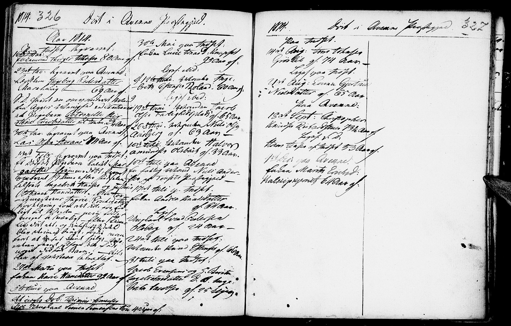 Kvikne prestekontor, SAH/PREST-064/H/Ha/Haa/L0003: Parish register (official) no. 3, 1785-1814, p. 326-327