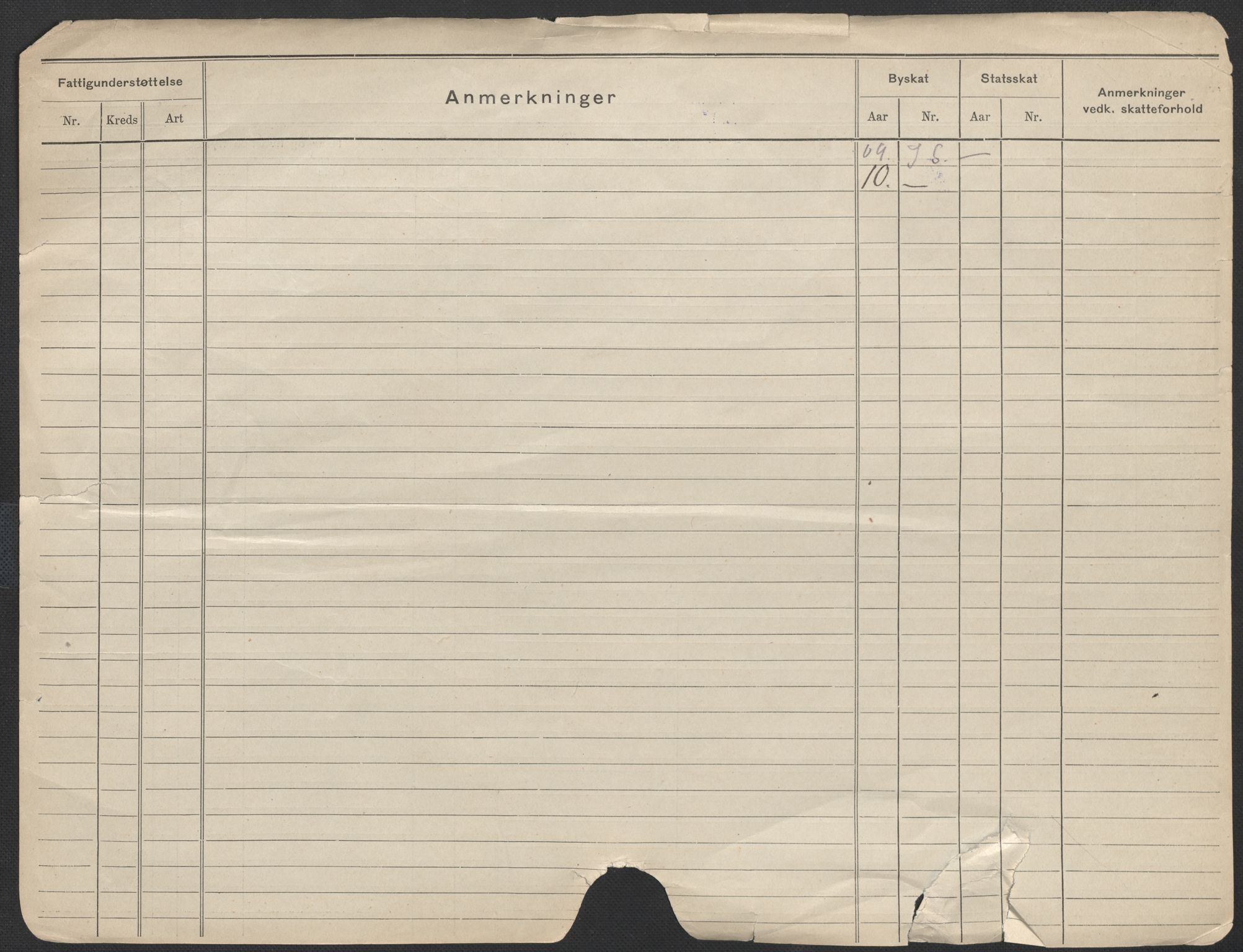 Oslo folkeregister, Registerkort, AV/SAO-A-11715/F/Fa/Fac/L0012: Kvinner, 1906-1914, p. 4b