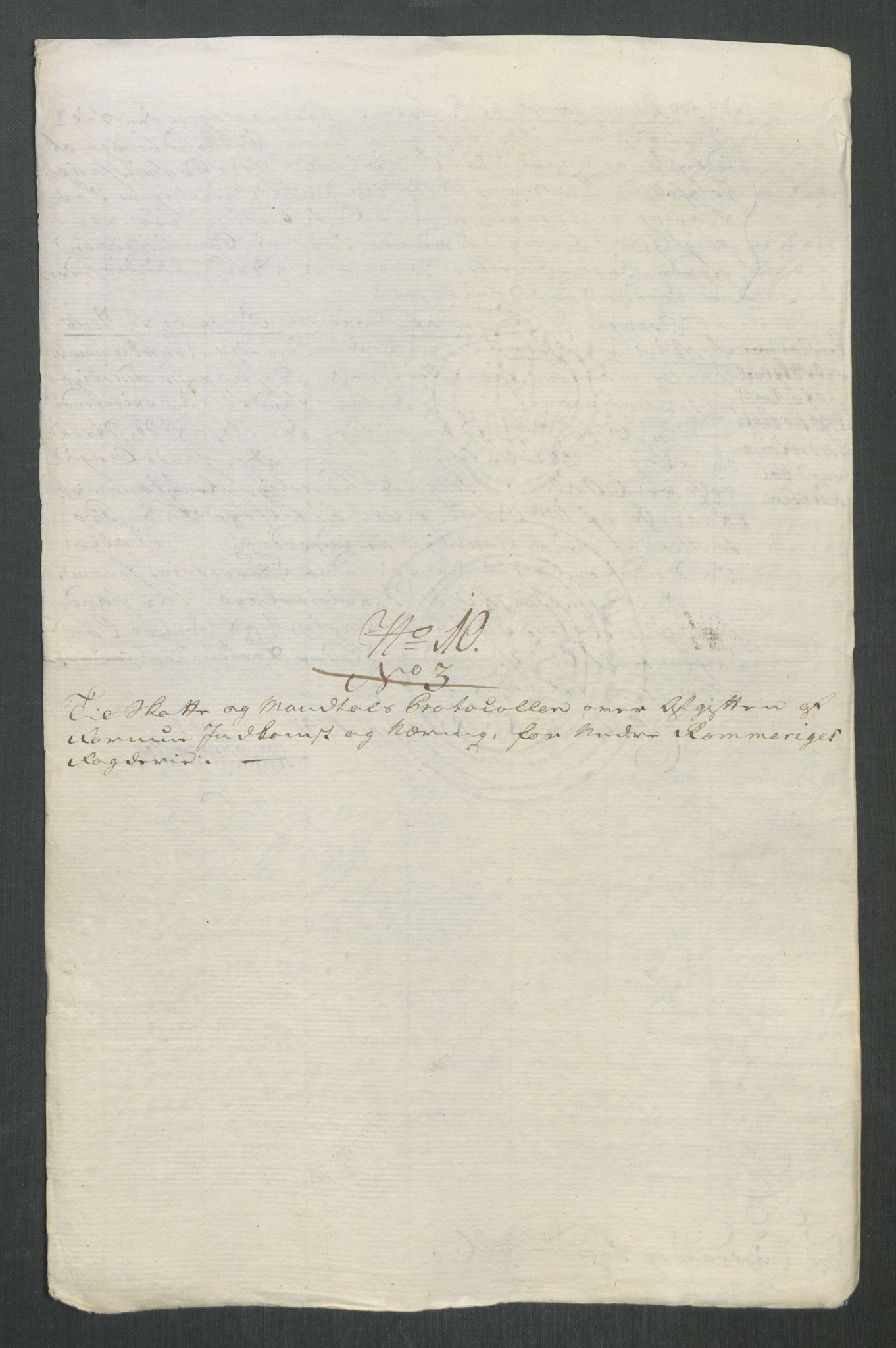 Rentekammeret inntil 1814, Reviderte regnskaper, Mindre regnskaper, AV/RA-EA-4068/Rf/Rfe/L0028: Nedre Romerike fogderi. Nedre Telemark og Bamle fogderi, Nordhordland og Voss fogderi, 1789, p. 18