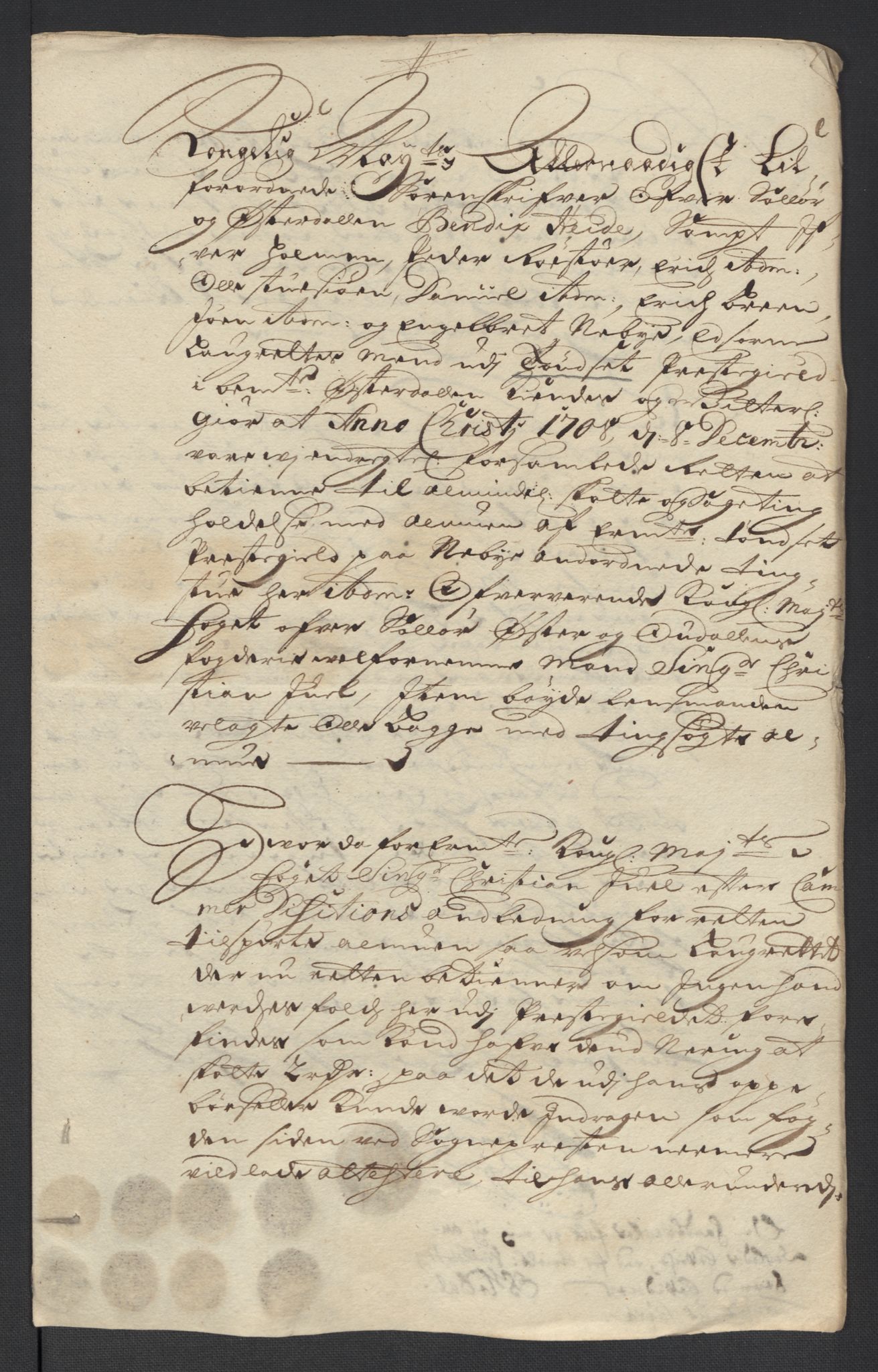 Rentekammeret inntil 1814, Reviderte regnskaper, Fogderegnskap, AV/RA-EA-4092/R13/L0845: Fogderegnskap Solør, Odal og Østerdal, 1708, p. 139