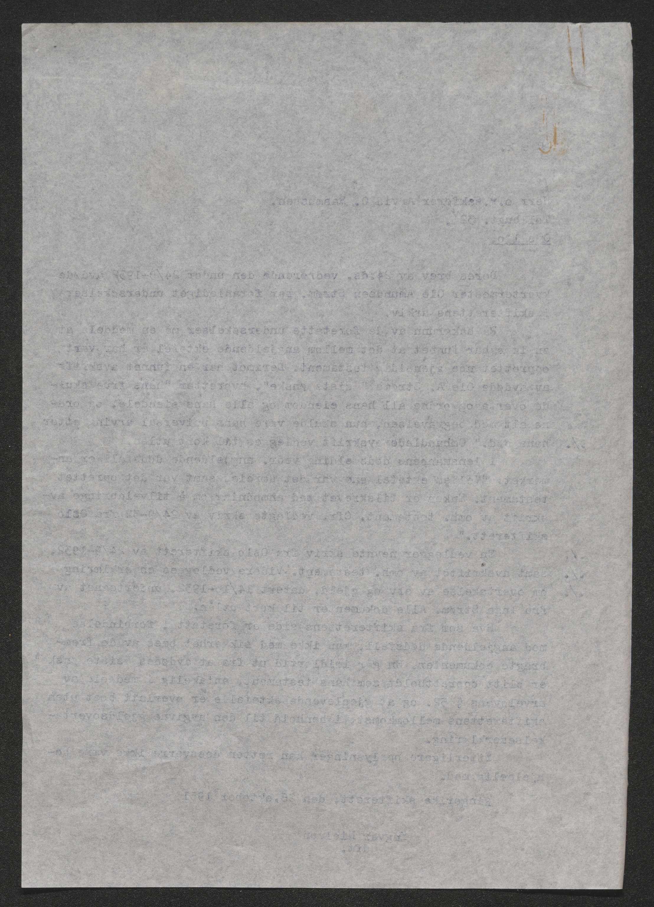 Ringerike sorenskriveri, AV/SAKO-A-105/H/Ha/Hab/L0017: Dødsfallslister Haugsbygd, 1931-1940