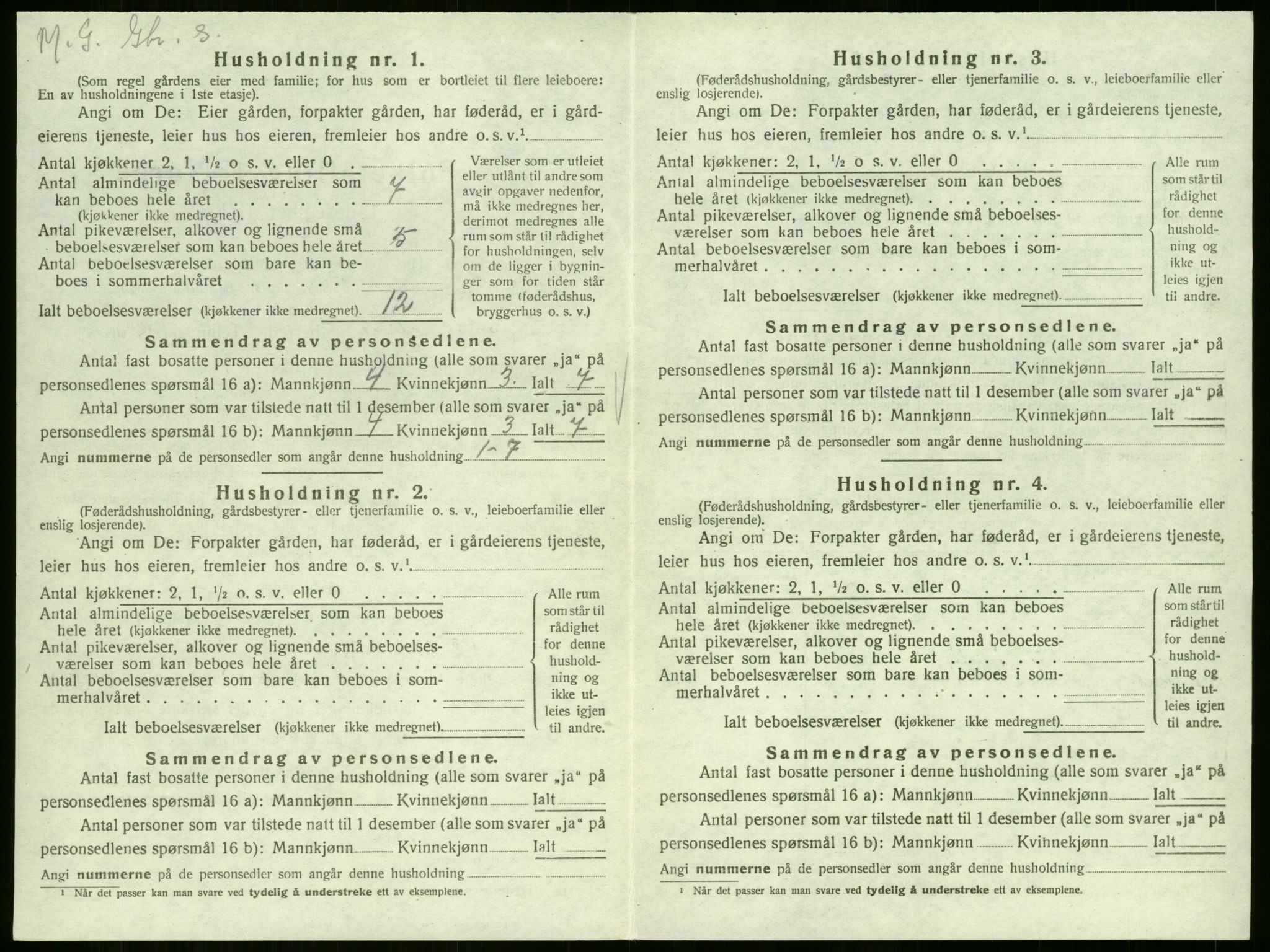 SAKO, 1920 census for Sem, 1920, p. 856