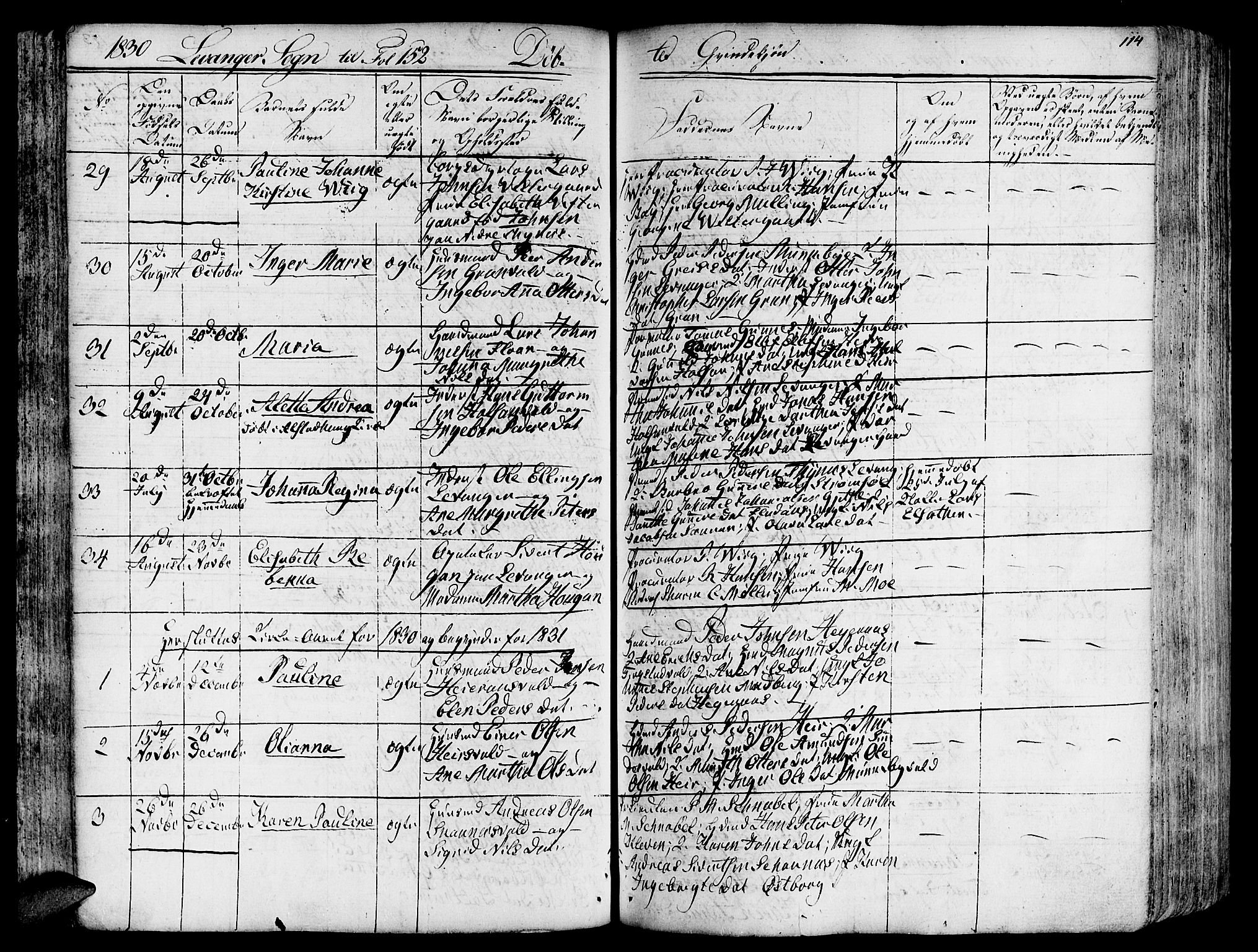 Ministerialprotokoller, klokkerbøker og fødselsregistre - Nord-Trøndelag, SAT/A-1458/717/L0152: Parish register (official) no. 717A05 /3, 1828-1836, p. 114