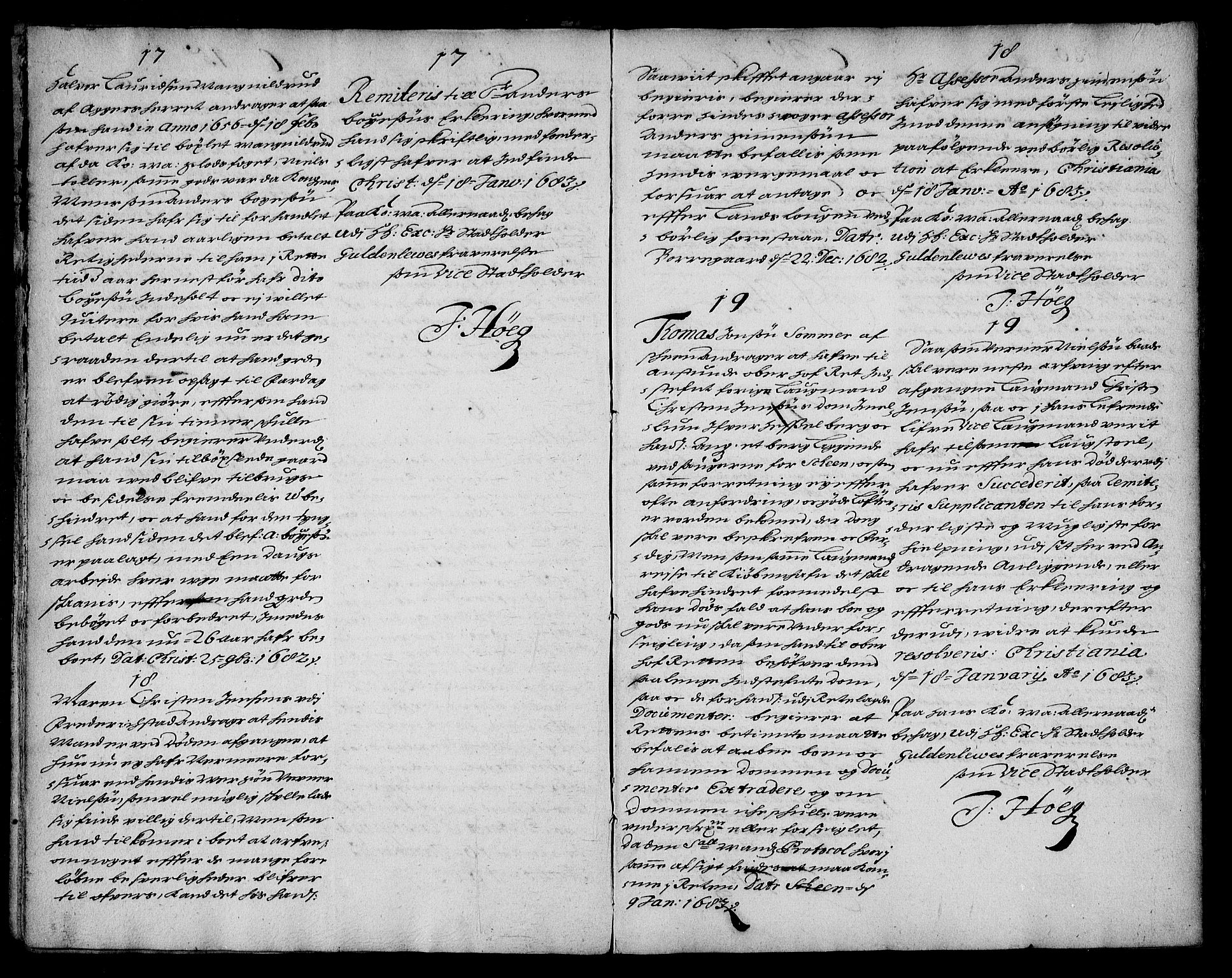 Stattholderembetet 1572-1771, AV/RA-EA-2870/Ae/L0001: Supplikasjons- og resolusjonsprotokoll, 1683-1684