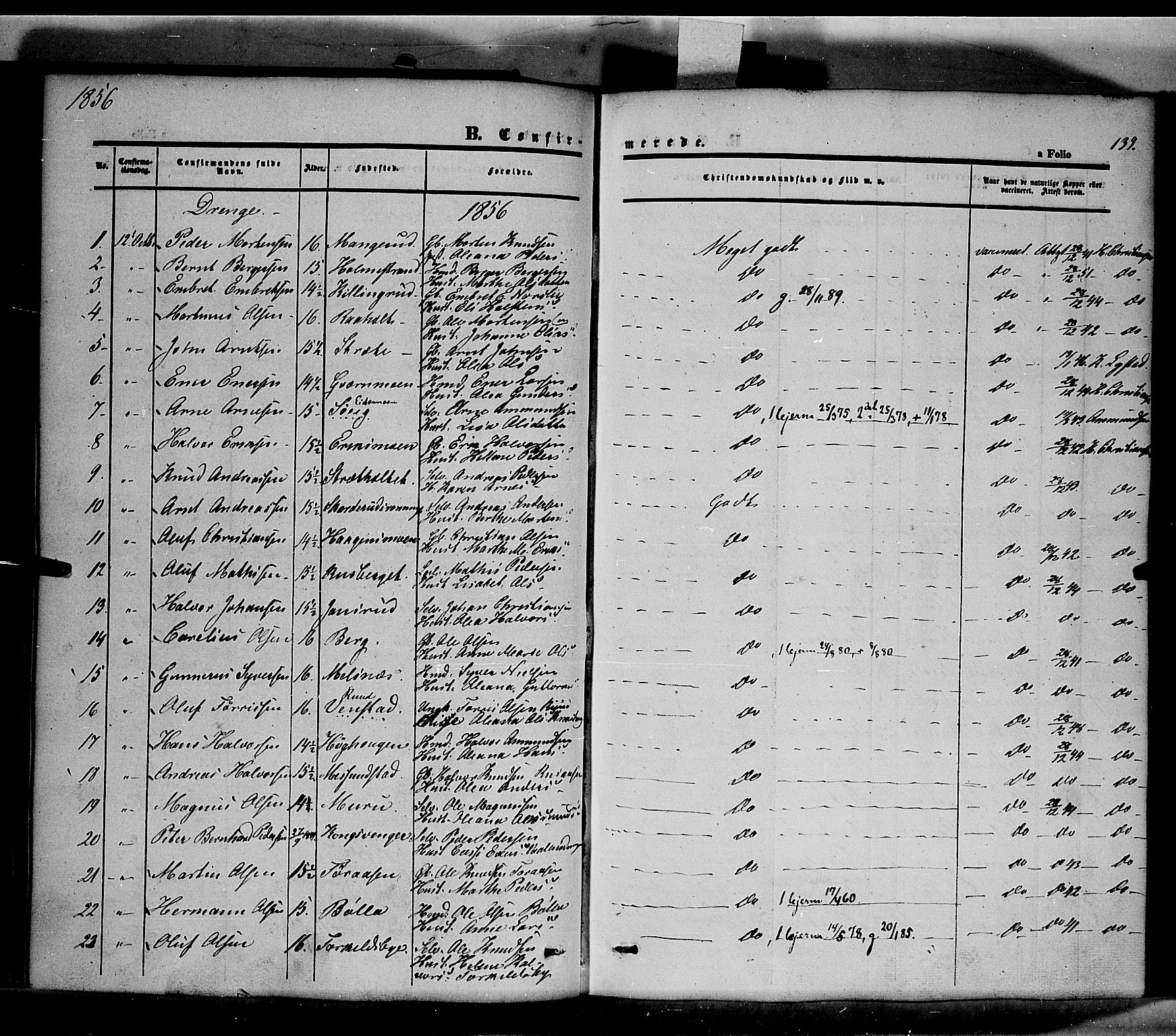 Våler prestekontor, Hedmark, SAH/PREST-040/H/Ha/Haa/L0001: Parish register (official) no. 1, 1849-1878, p. 139