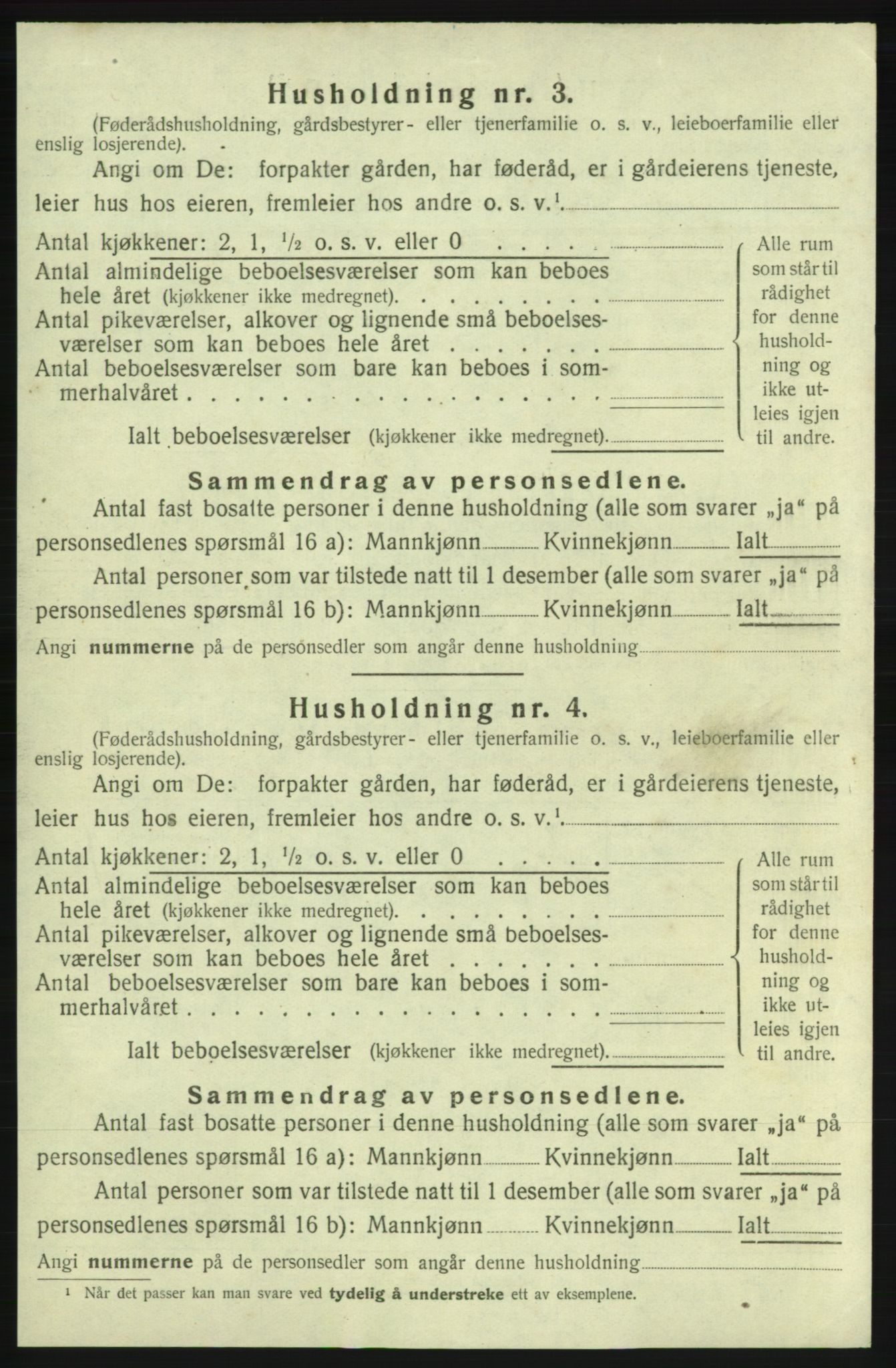 SAB, 1920 census for Varaldsøy, 1920, p. 410