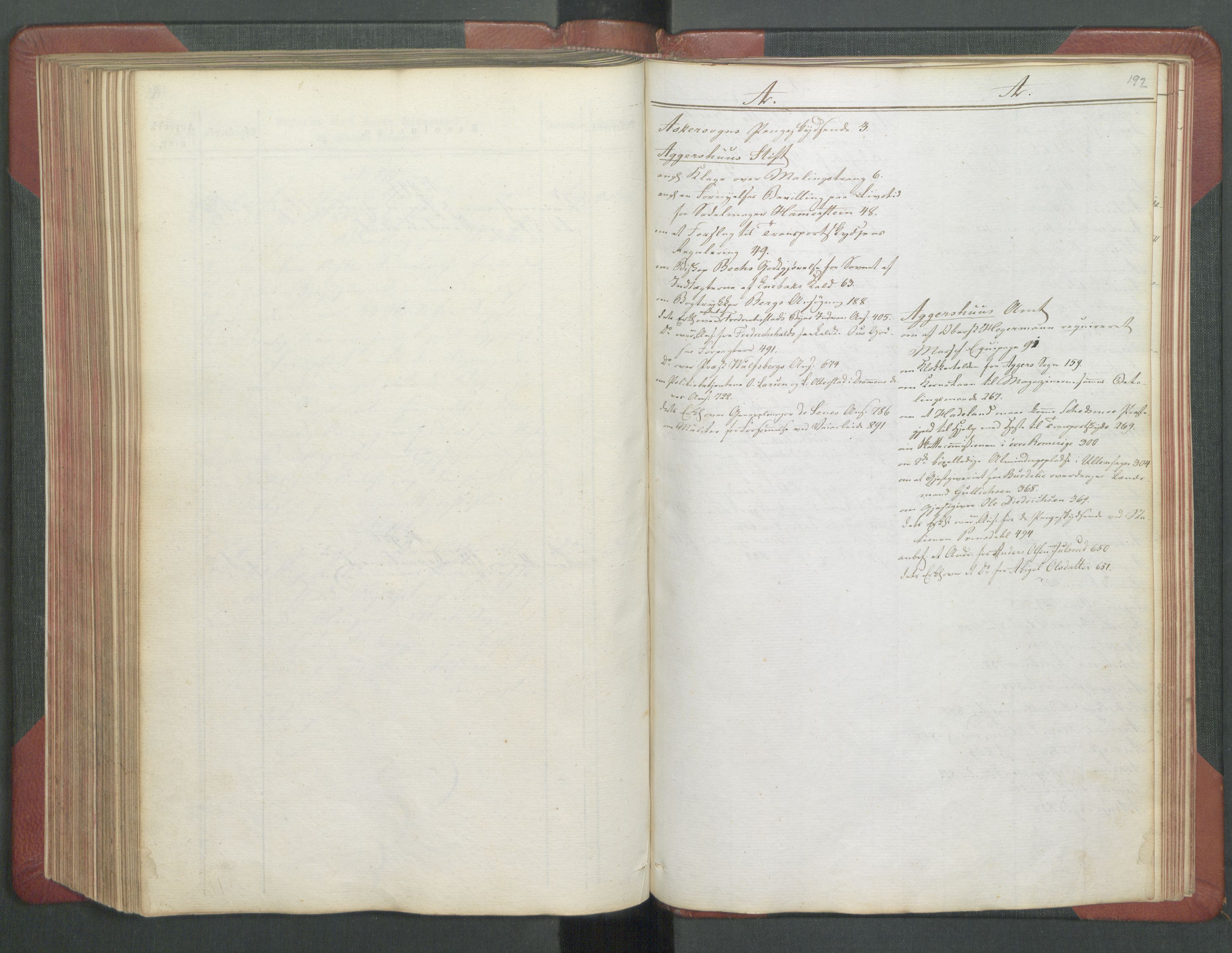 Departementene i 1814, AV/RA-S-3899/Fb/L0029: Journal A 1-900 (ekstraktprotokoll), 1814, p. 192