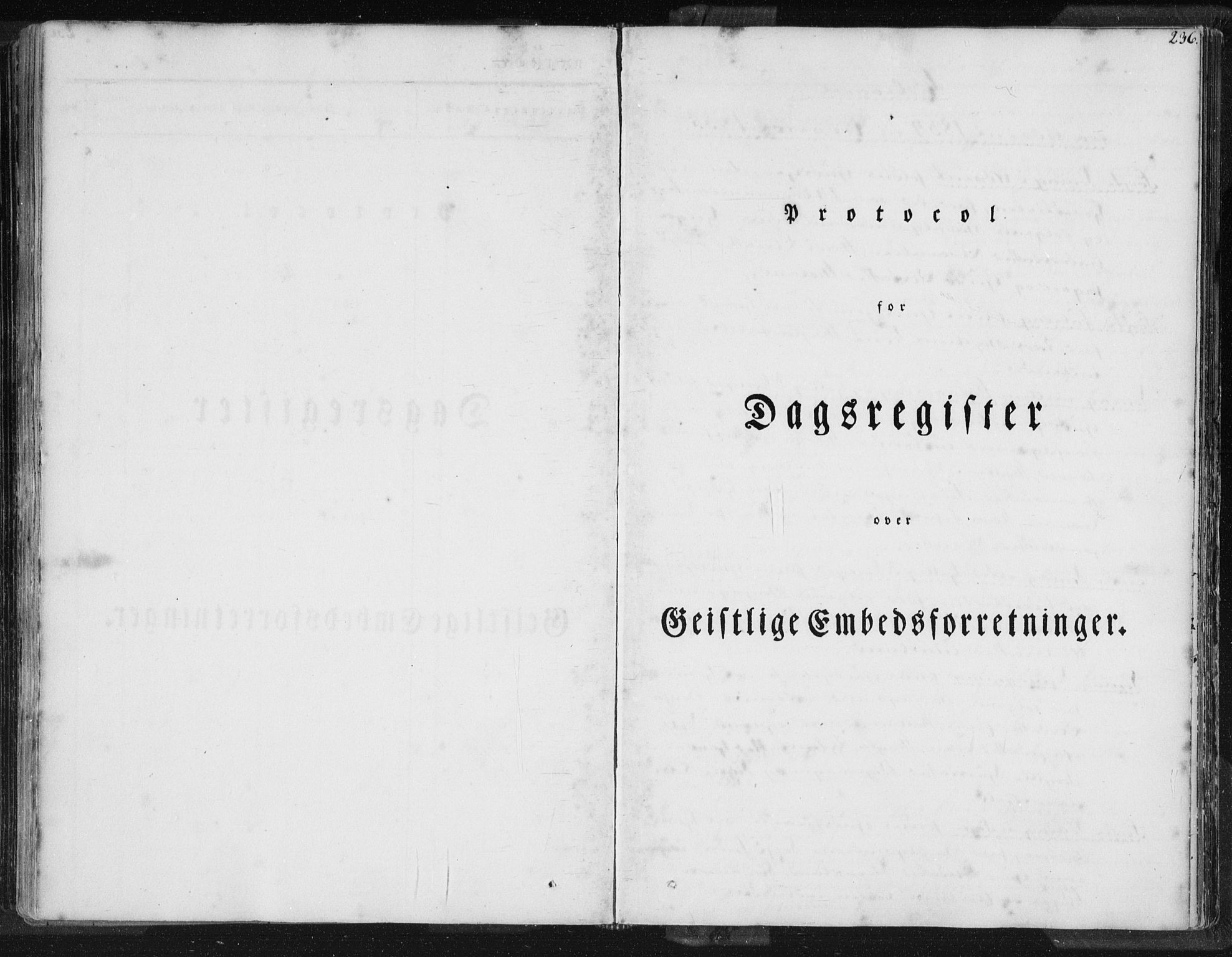 Hjelmeland sokneprestkontor, SAST/A-101843/01/IV/L0006: Parish register (official) no. A 6, 1834-1845, p. 236