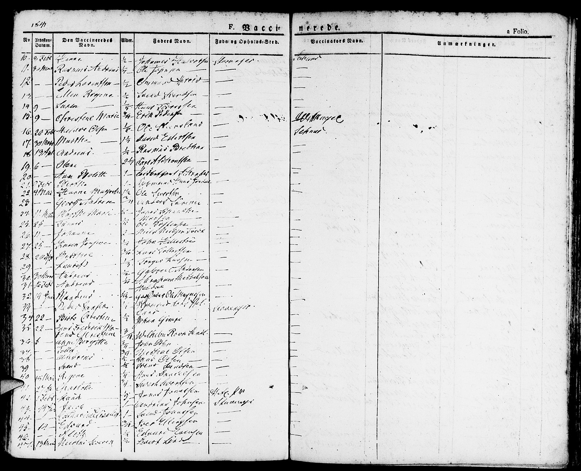 Domkirken sokneprestkontor, AV/SAST-A-101812/001/30/30BA/L0011: Parish register (official) no. A 11, 1832-1856