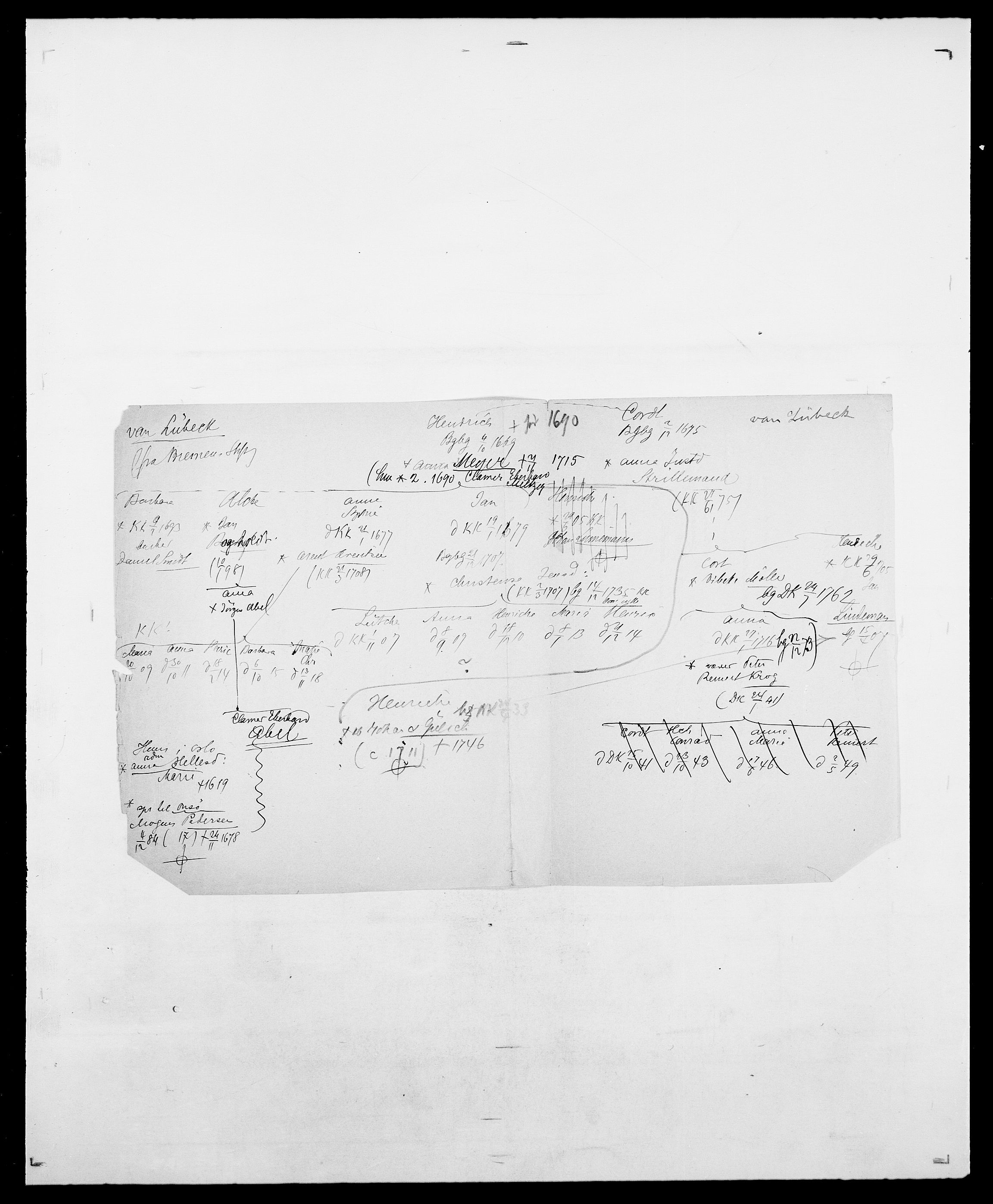 Delgobe, Charles Antoine - samling, AV/SAO-PAO-0038/D/Da/L0024: Lobech - Lærum, p. 681
