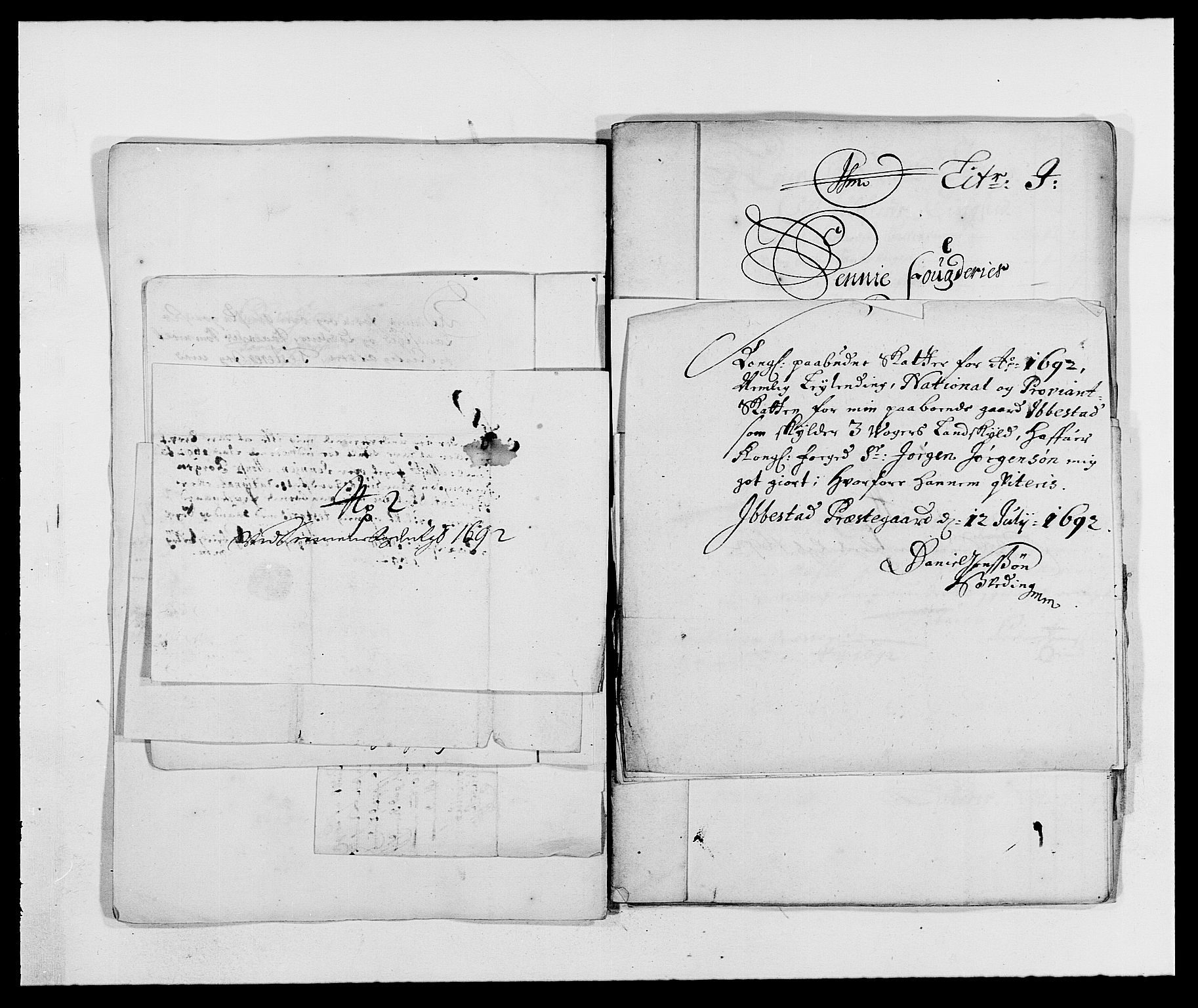 Rentekammeret inntil 1814, Reviderte regnskaper, Fogderegnskap, AV/RA-EA-4092/R68/L4752: Fogderegnskap Senja og Troms, 1691-1693, p. 272