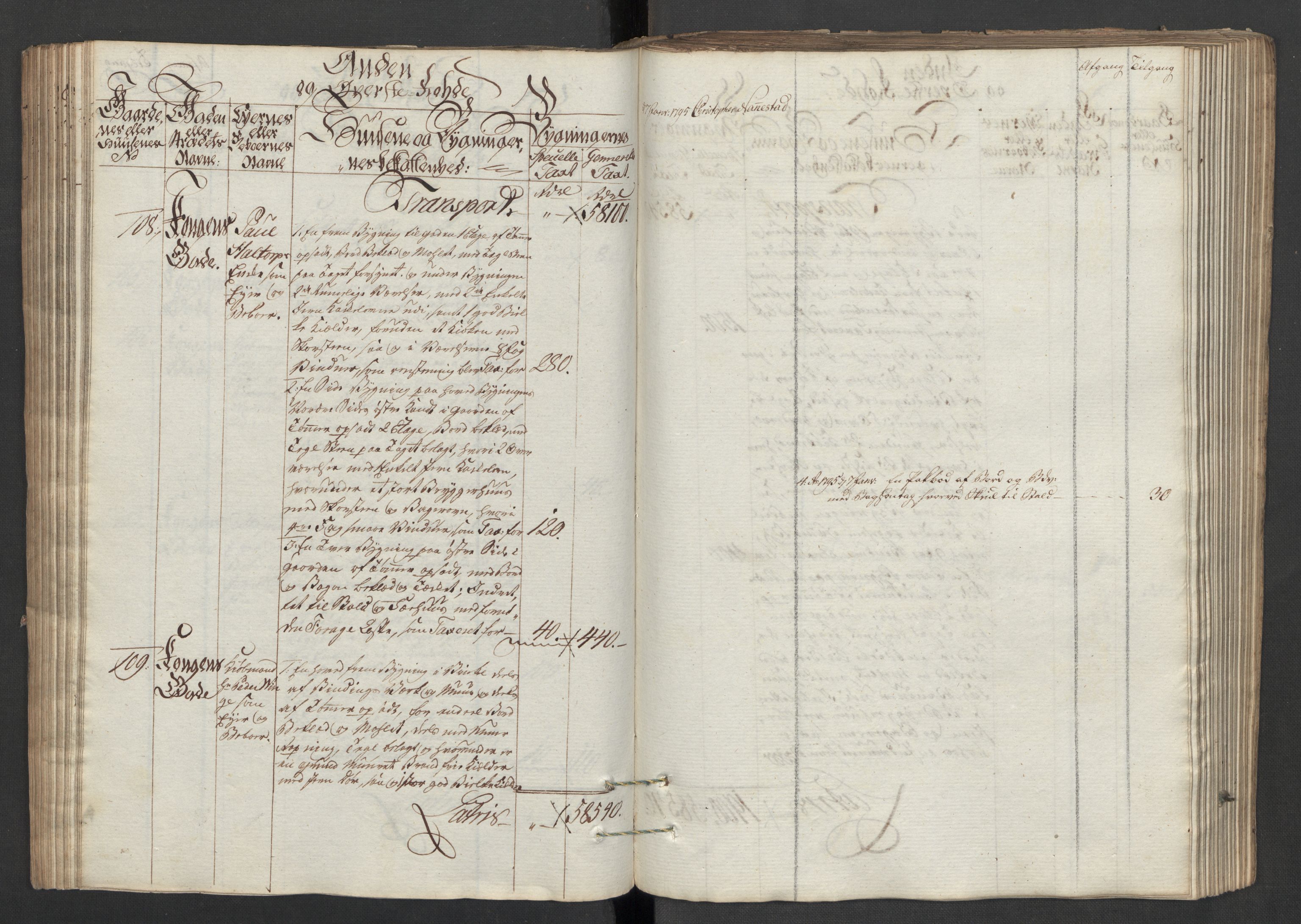 Kommersekollegiet, Brannforsikringskontoret 1767-1814, AV/RA-EA-5458/F/Fa/L0040/0004: Moss / Branntakstprotokoll, 1787, p. 88