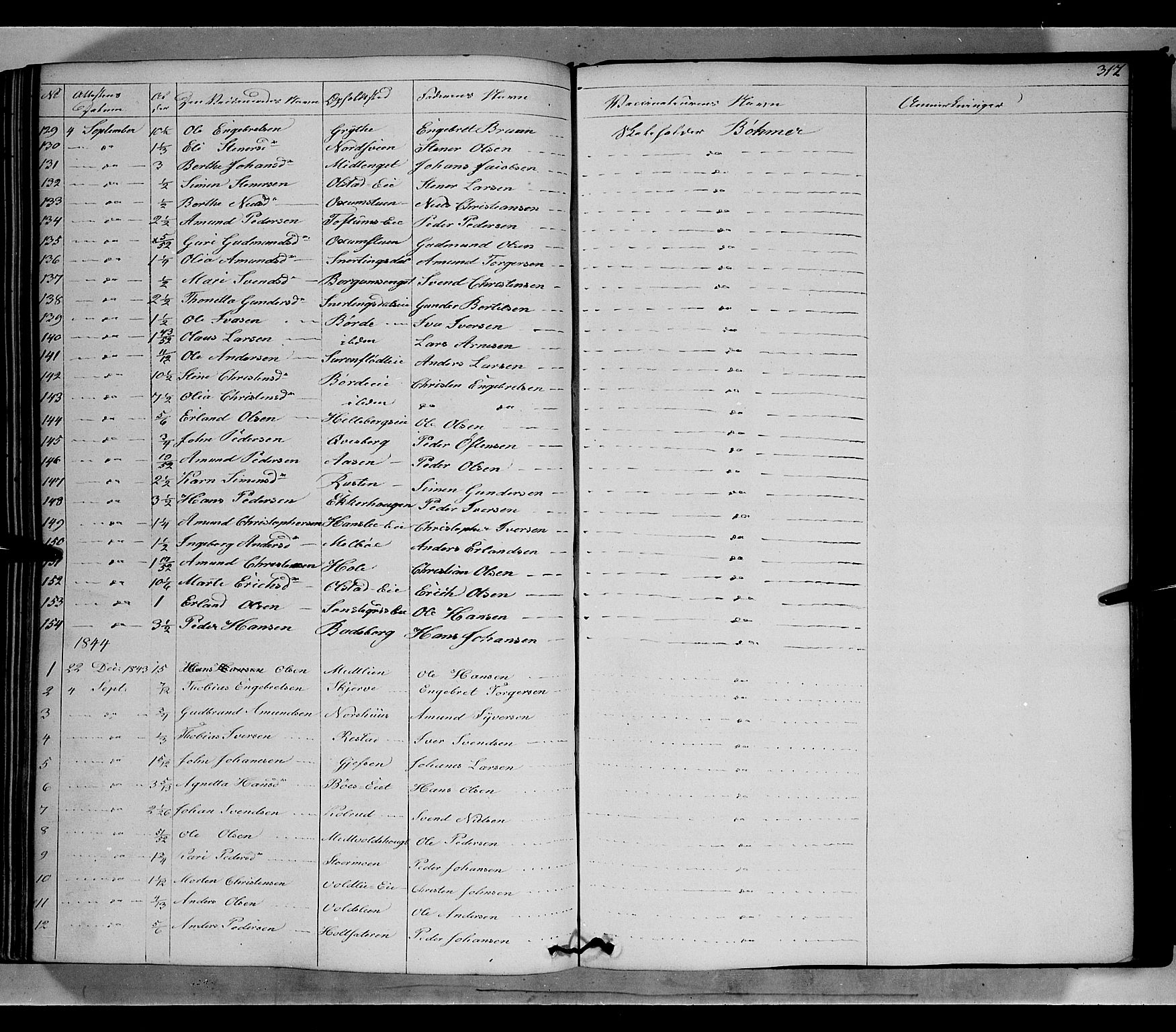 Gausdal prestekontor, SAH/PREST-090/H/Ha/Haa/L0007: Parish register (official) no. 7, 1840-1850, p. 317