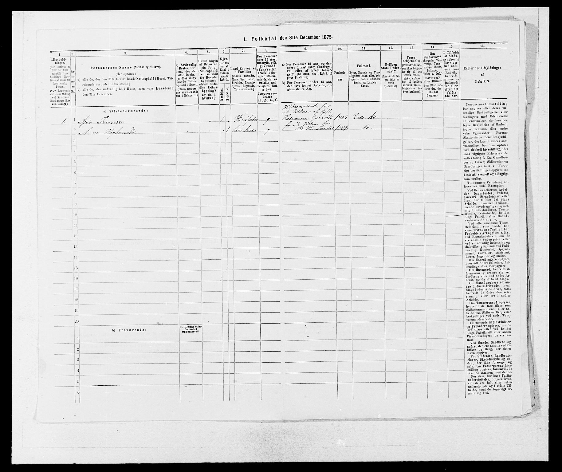 SAB, 1875 census for 1224P Kvinnherad, 1875, p. 503