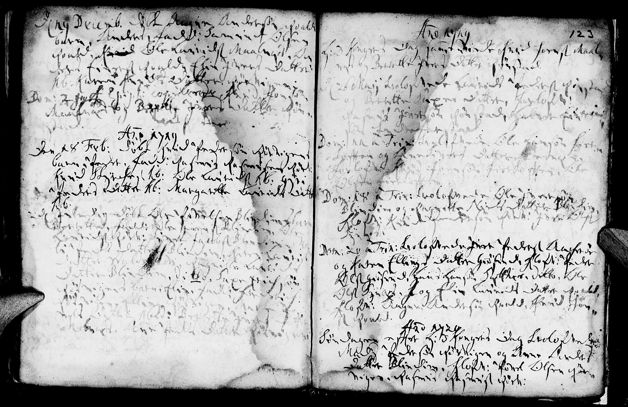 Ministerialprotokoller, klokkerbøker og fødselsregistre - Møre og Romsdal, SAT/A-1454/536/L0492: Parish register (official) no. 536A01 /2, 1689-1738, p. 123