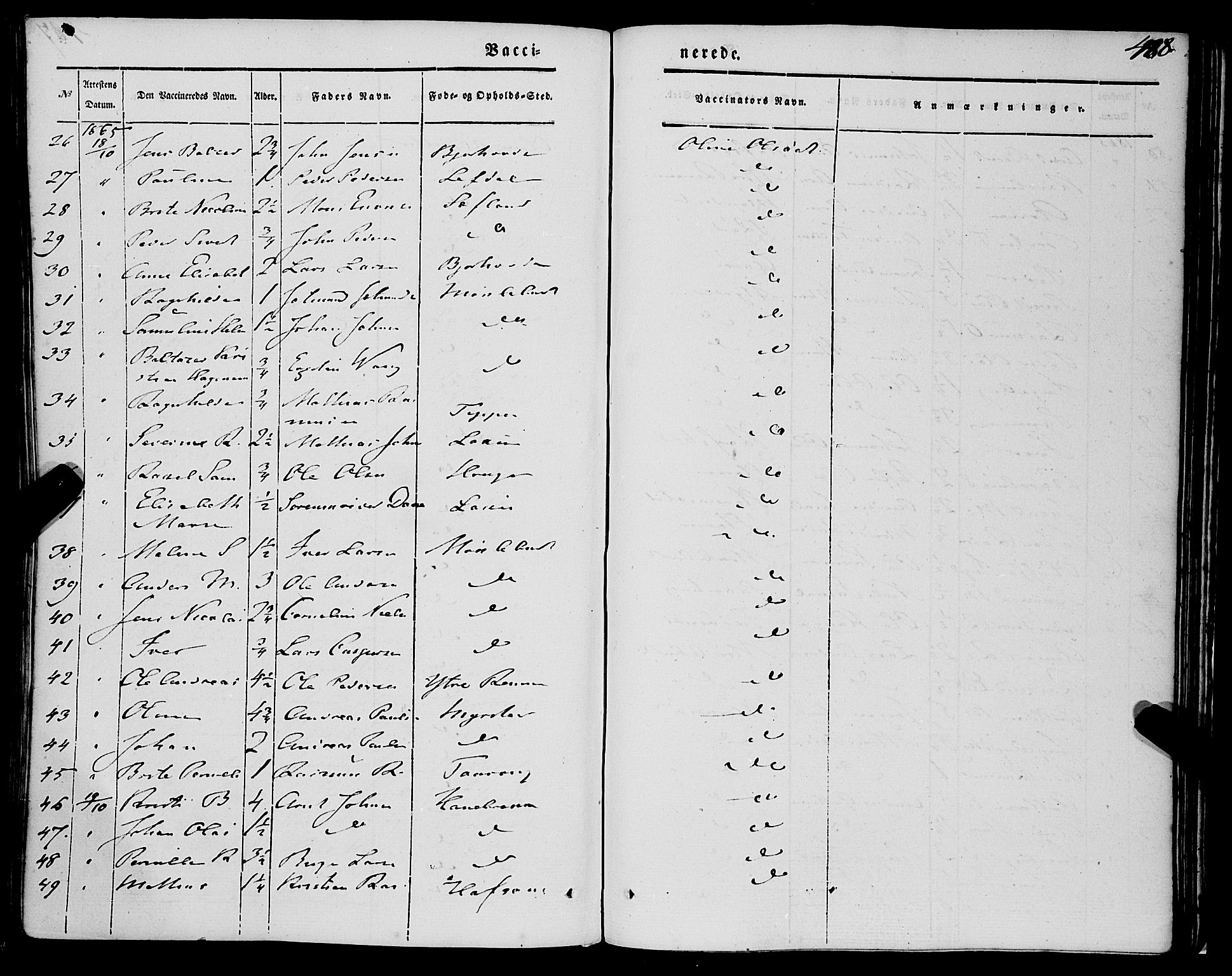 Eid sokneprestembete, AV/SAB-A-82301/H/Haa/Haaa/L0007: Parish register (official) no. A 7, 1844-1858, p. 488