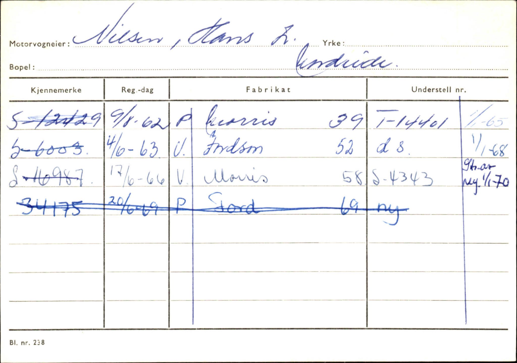 Statens vegvesen, Sogn og Fjordane vegkontor, AV/SAB-A-5301/4/F/L0130: Eigarregister Eid T-Å. Høyanger A-O, 1945-1975, p. 2281