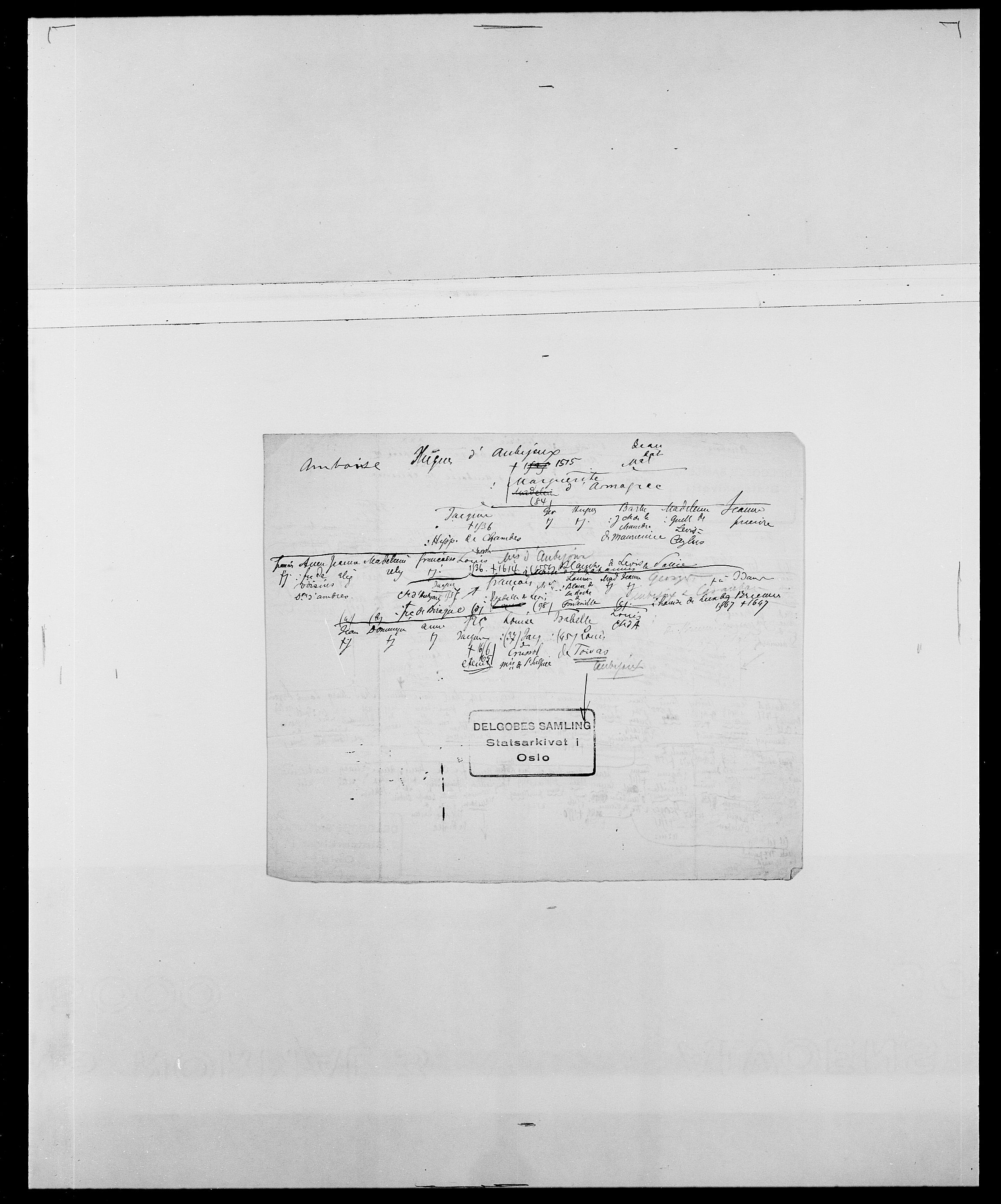 Delgobe, Charles Antoine - samling, AV/SAO-PAO-0038/D/Da/L0001: Aabye - Angerman, p. 523