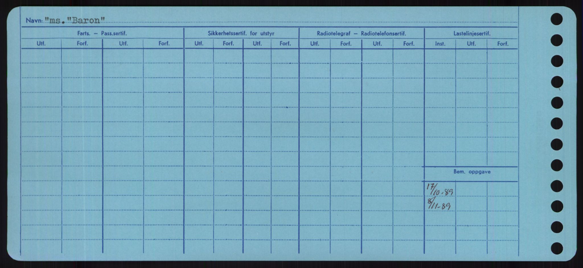 Sjøfartsdirektoratet med forløpere, Skipsmålingen, AV/RA-S-1627/H/Hd/L0003: Fartøy, B-Bev, p. 320