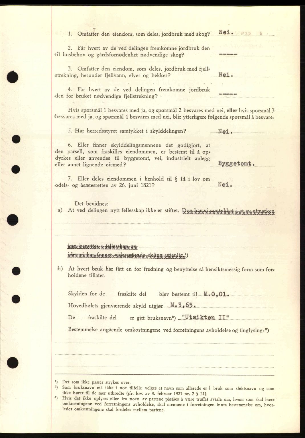 Nordre Sunnmøre sorenskriveri, AV/SAT-A-0006/1/2/2C/2Ca: Mortgage book no. A13, 1942-1942, Diary no: : 963/1942