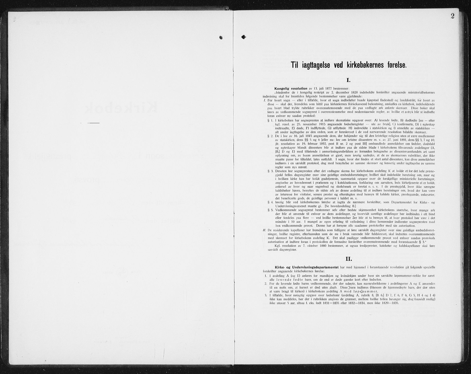 Ministerialprotokoller, klokkerbøker og fødselsregistre - Sør-Trøndelag, SAT/A-1456/654/L0667: Parish register (copy) no. 654C03, 1924-1939, p. 2