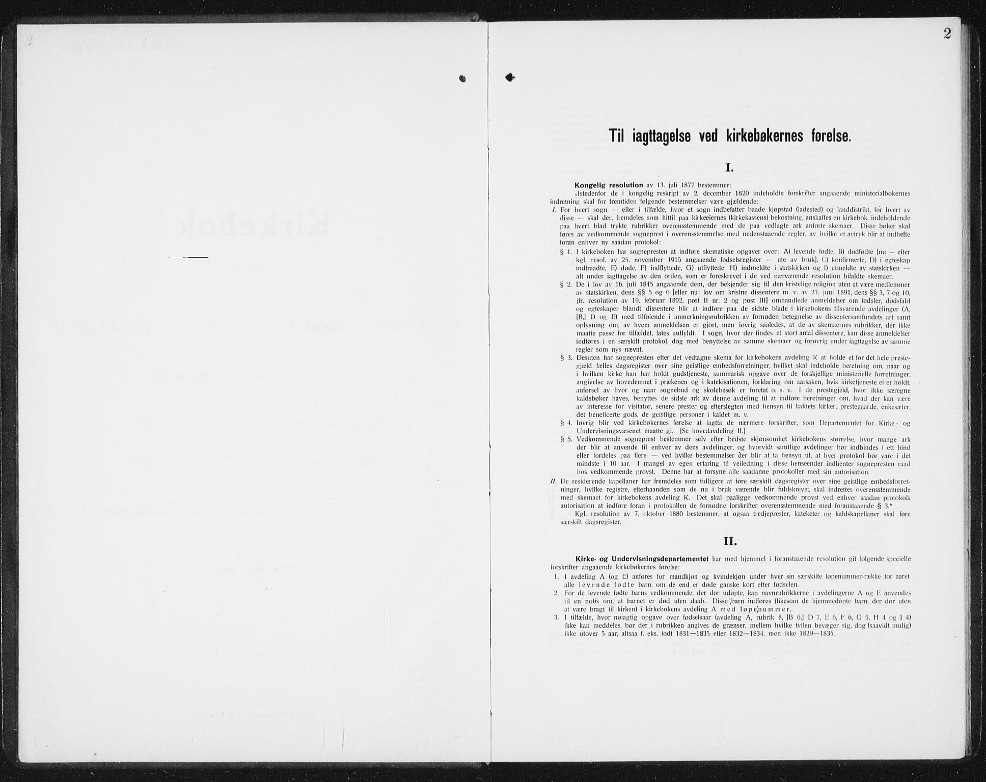 Ministerialprotokoller, klokkerbøker og fødselsregistre - Sør-Trøndelag, AV/SAT-A-1456/654/L0667: Parish register (copy) no. 654C03, 1924-1939, p. 2