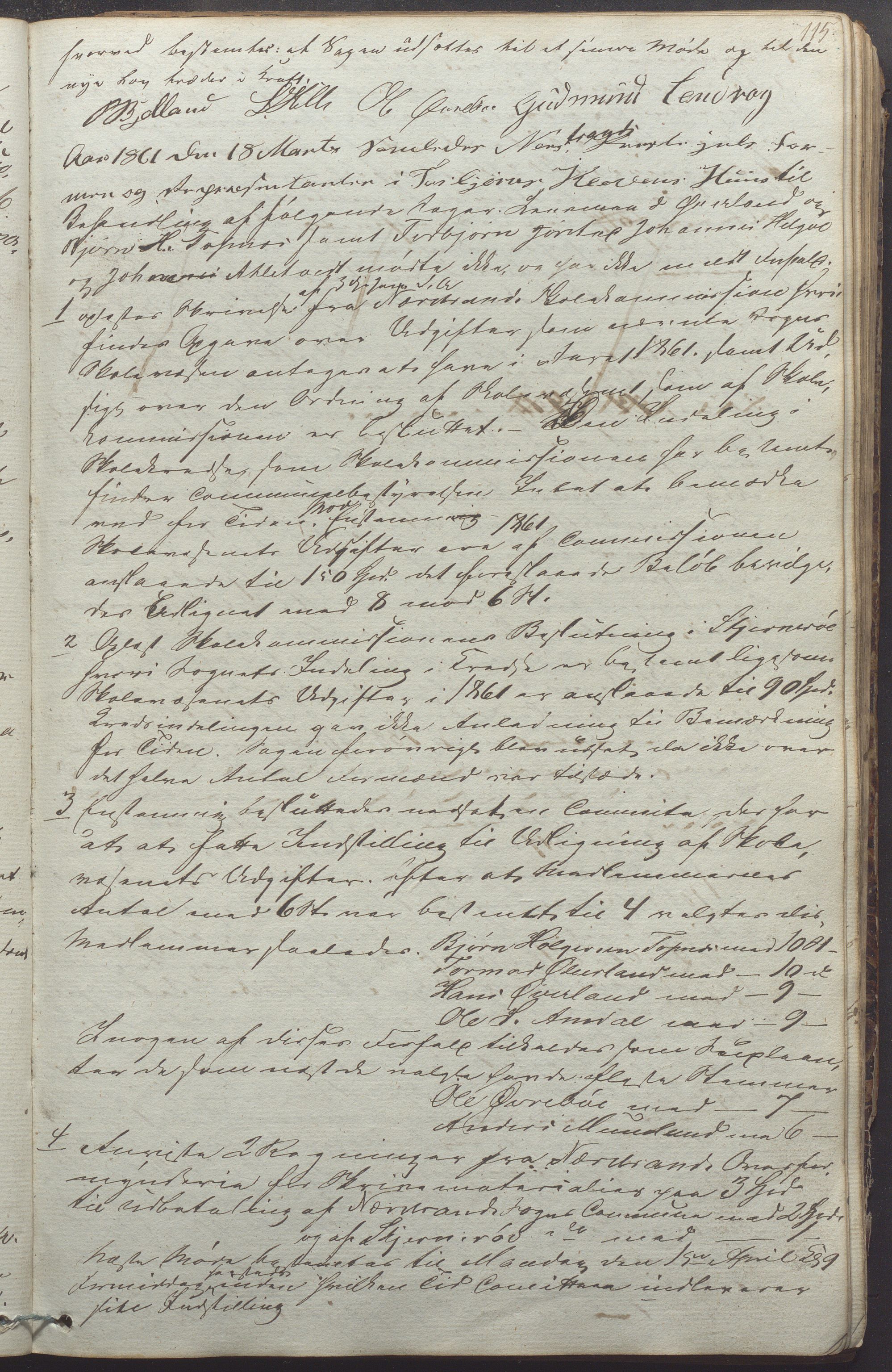 Nedstrand kommune - Formannskapet, IKAR/K-100244/A/Aa/L0001: Møtebok, 1837-1875, p. 115a