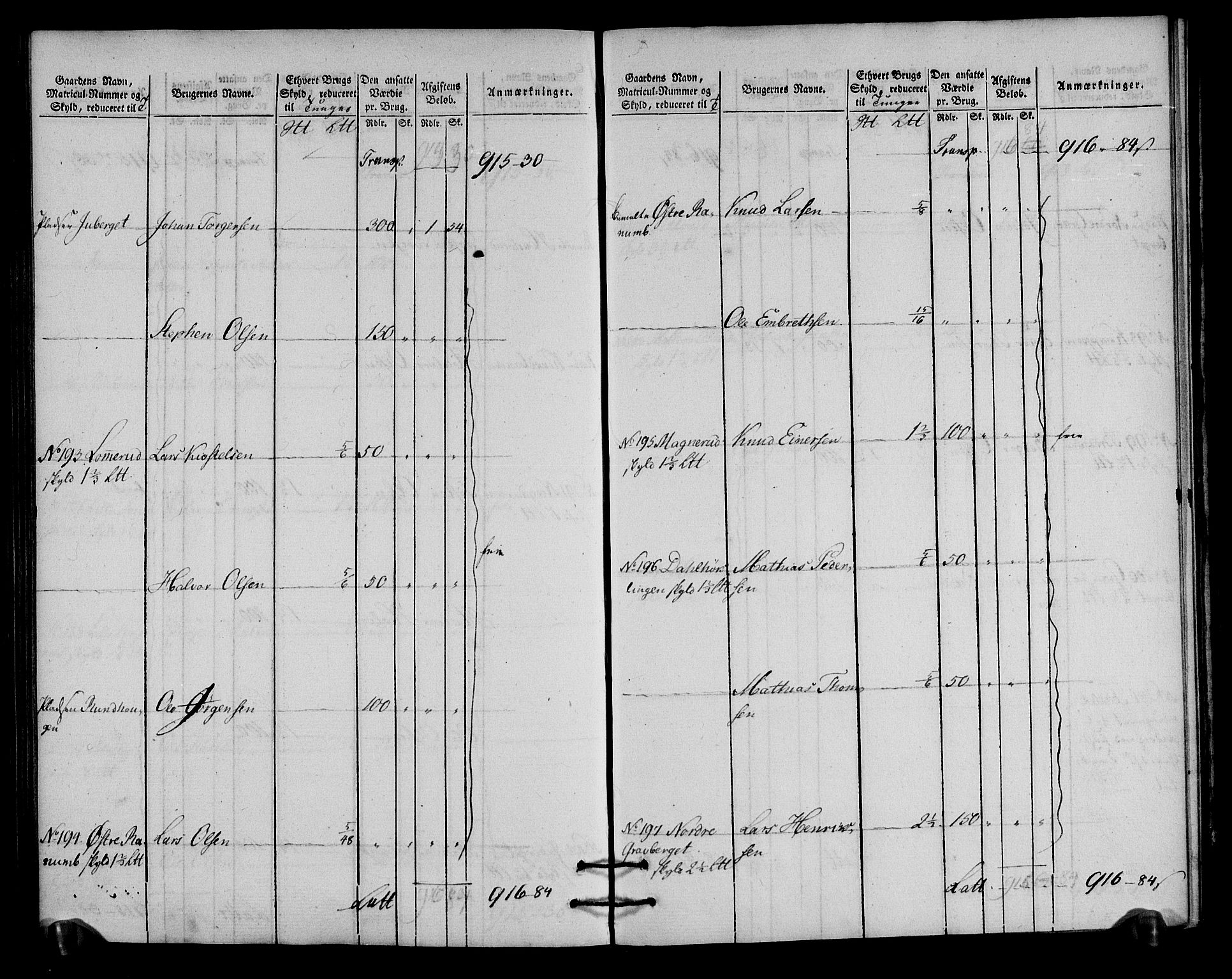 Rentekammeret inntil 1814, Realistisk ordnet avdeling, AV/RA-EA-4070/N/Ne/Nea/L0027: Solør og Odal fogderi. Oppebørselsregister, 1803-1804, p. 177