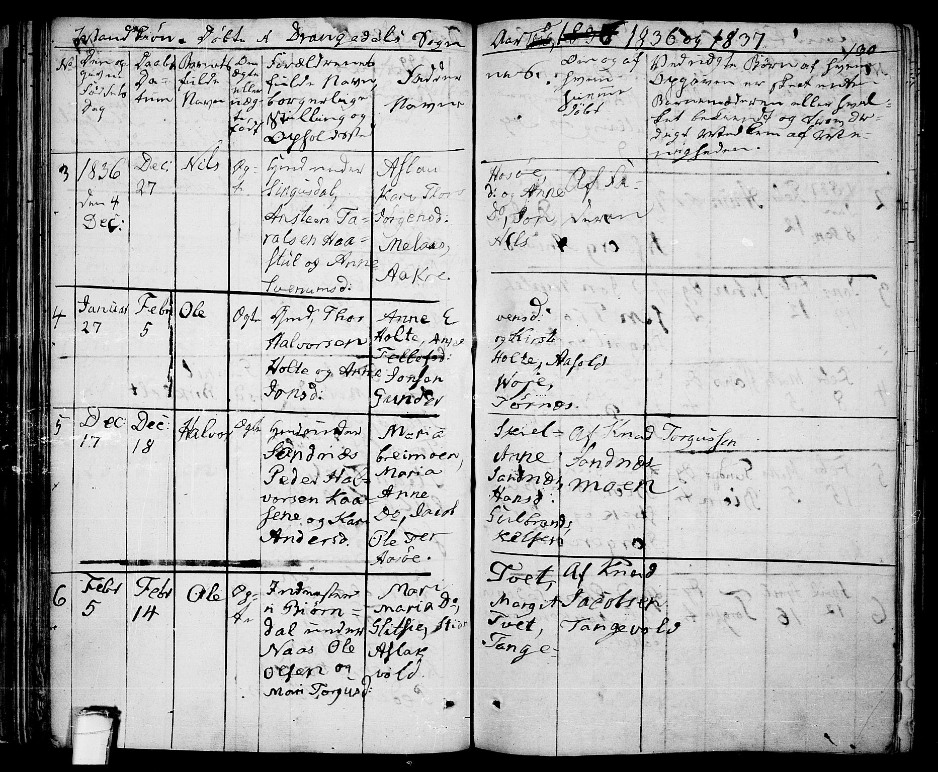 Drangedal kirkebøker, SAKO/A-258/F/Fa/L0006: Parish register (official) no. 6, 1831-1837, p. 130