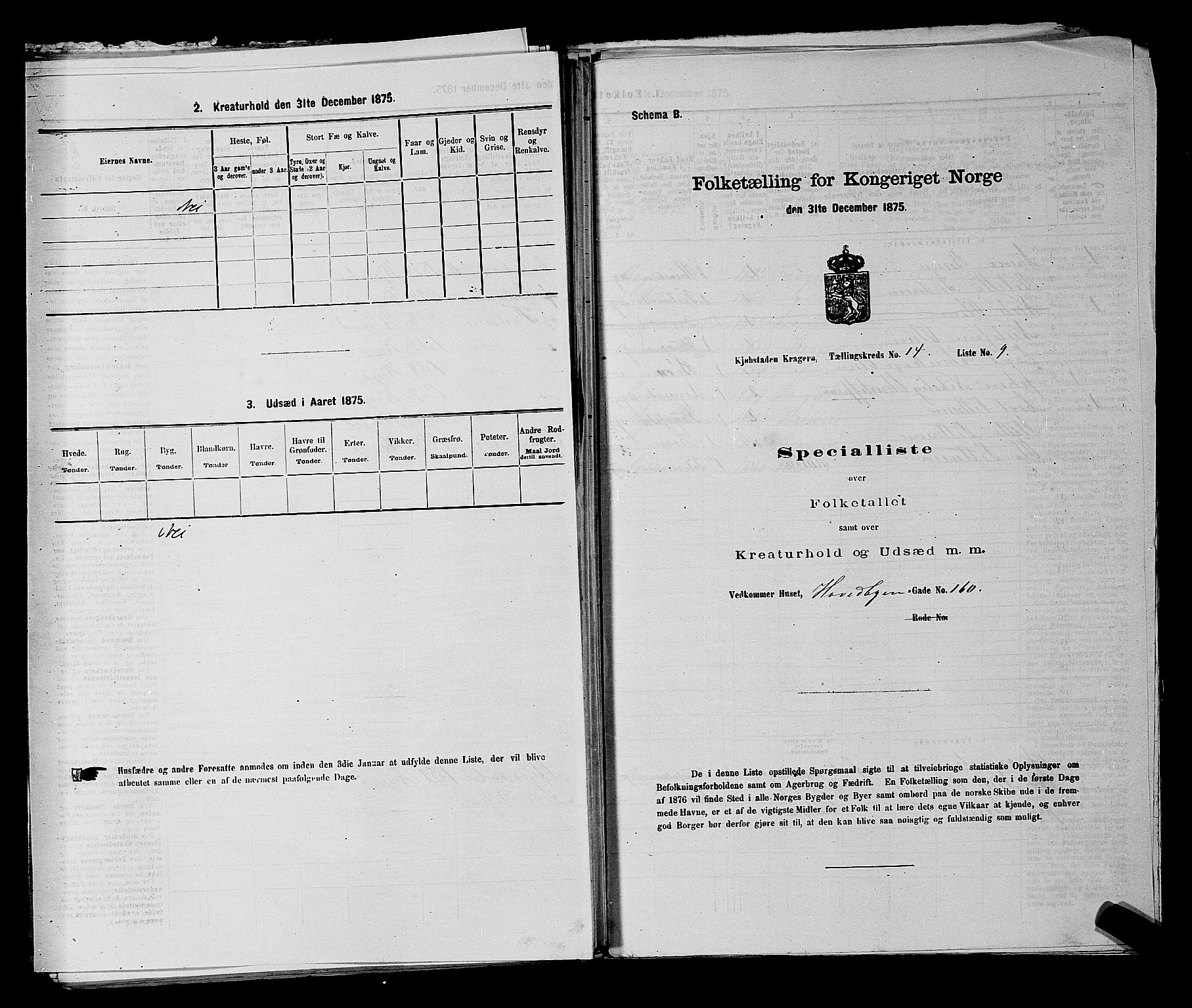 SAKO, 1875 census for 0801P Kragerø, 1875, p. 311