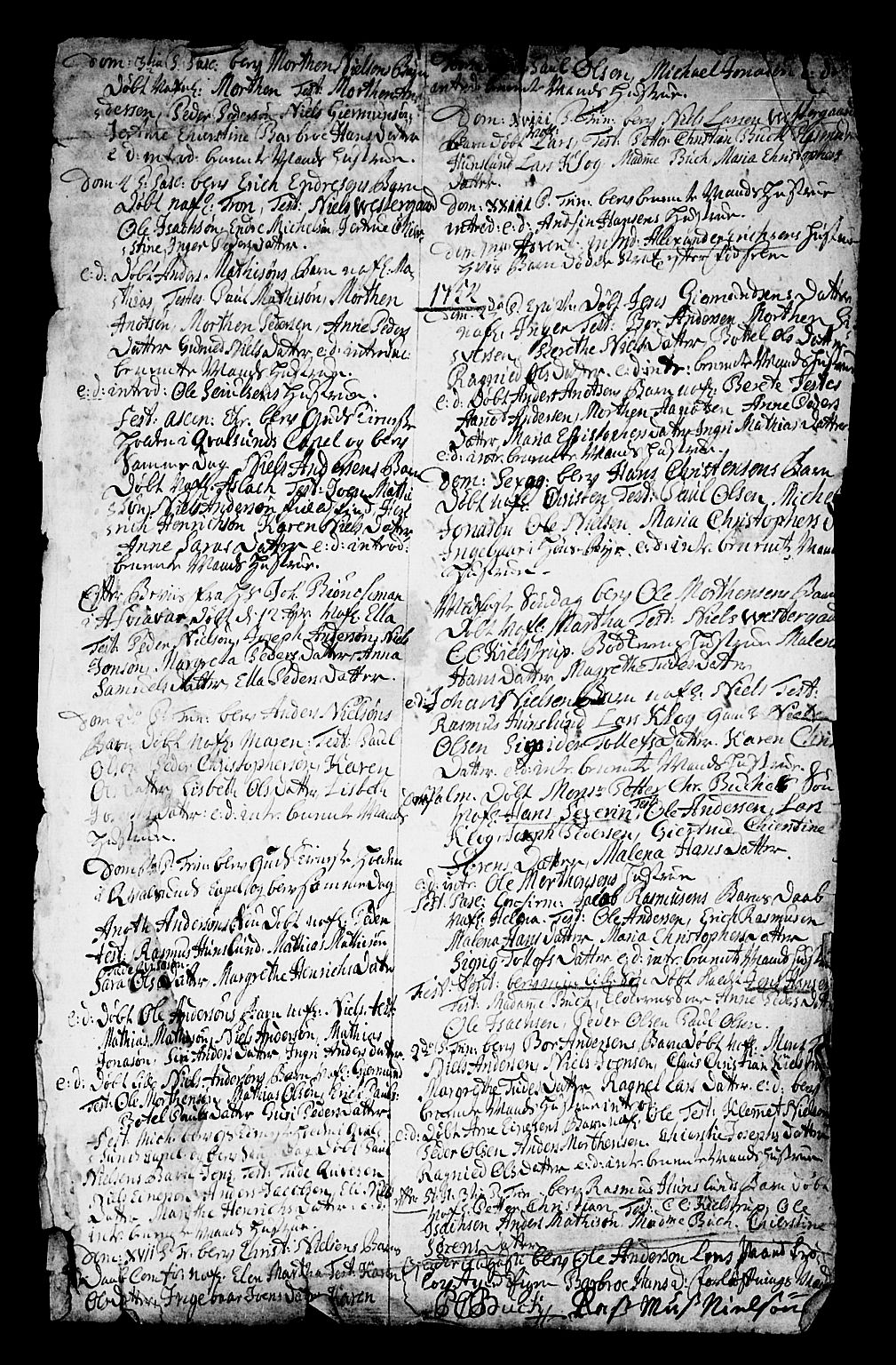 Uten arkivreferanse*, SATØ/-: Other parish register no. 1, 1752-1752