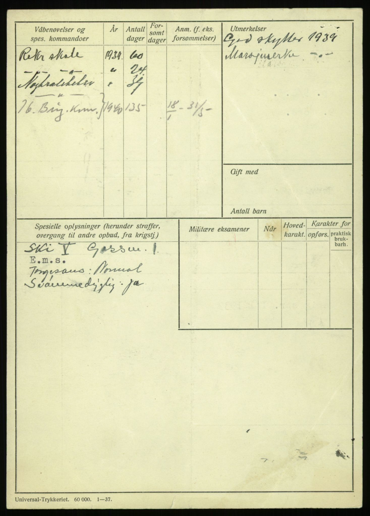 Forsvaret, Troms infanteriregiment nr. 16, AV/RA-RAFA-3146/P/Pa/L0023: Rulleblad for regimentets menige mannskaper, årsklasse 1939, 1939, p. 156