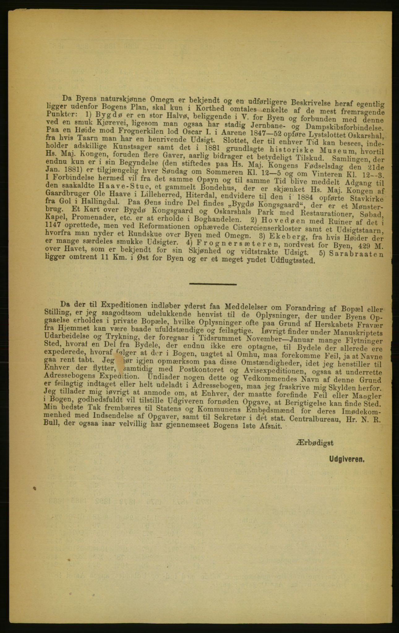 Kristiania/Oslo adressebok, PUBL/-, 1889, p. 16