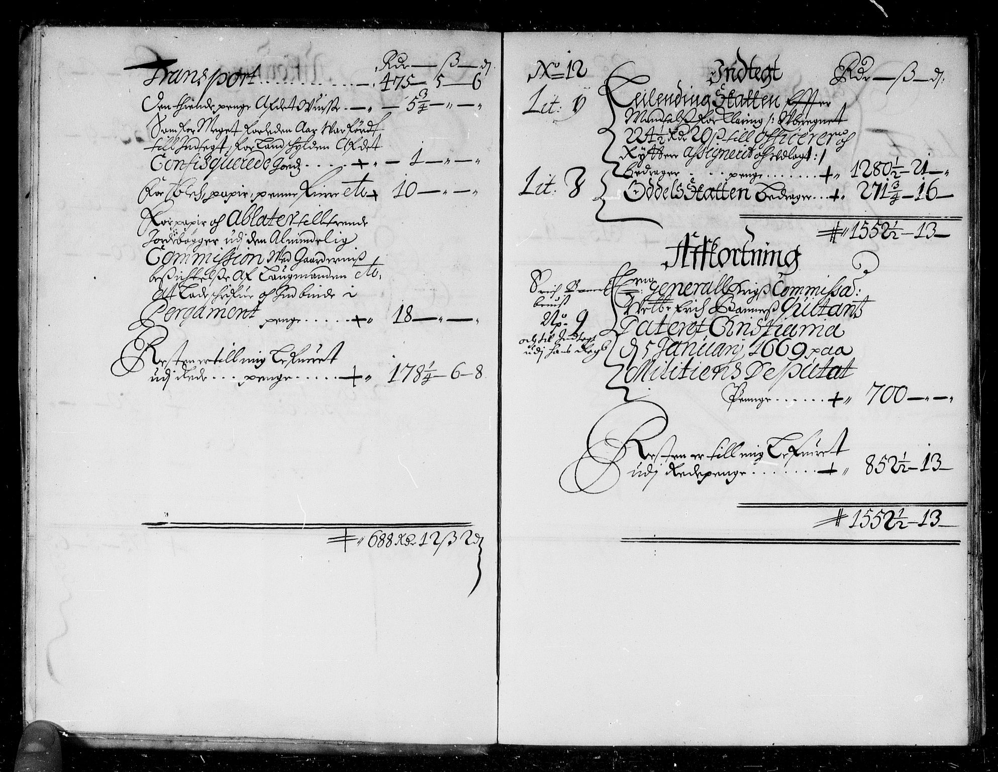 Rentekammeret inntil 1814, Reviderte regnskaper, Stiftamtstueregnskaper, Landkommissariatet på Akershus og Akershus stiftamt, AV/RA-EA-5869/R/Rb/L0046: Akershus stiftamt, 1667-1668