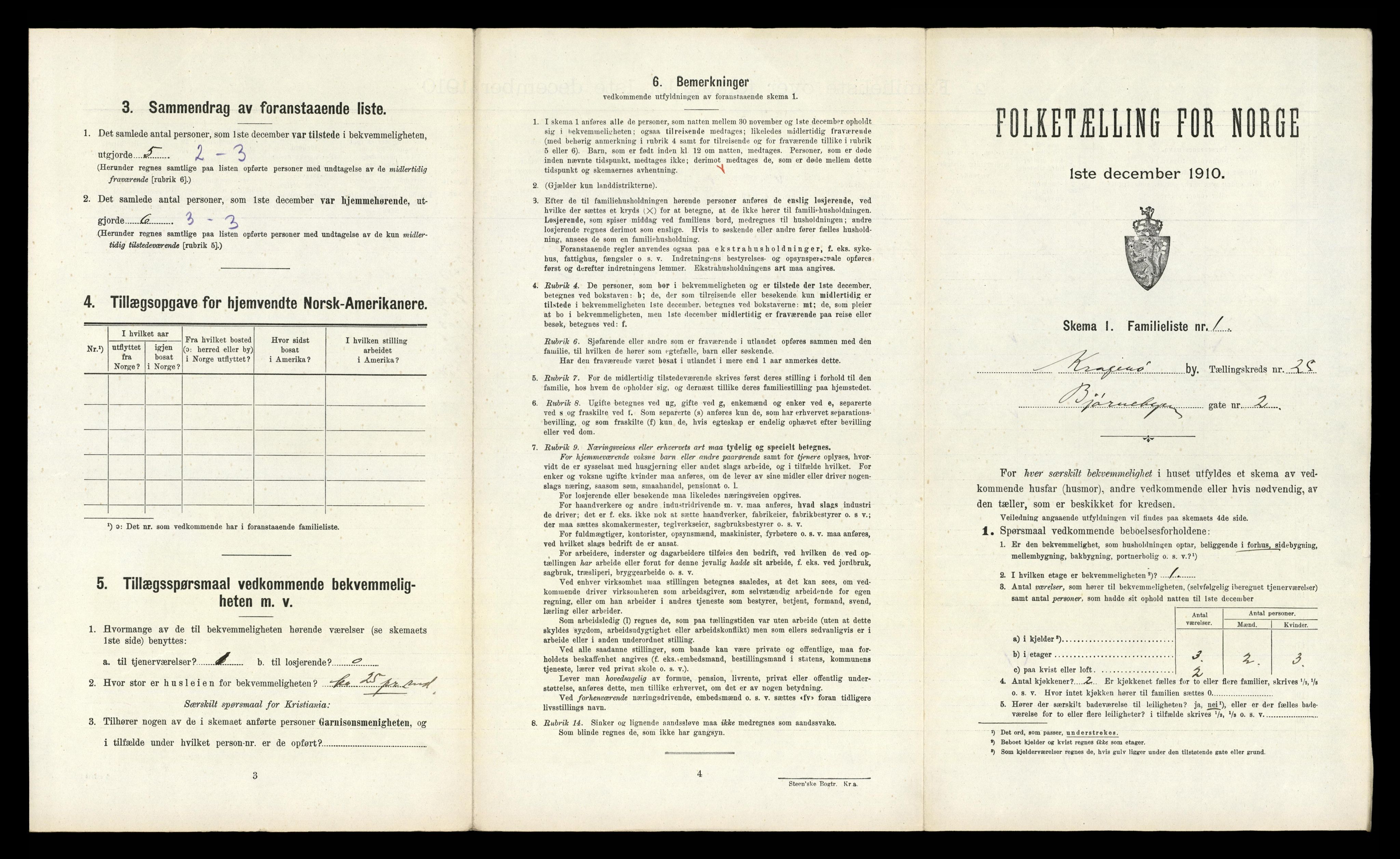 RA, 1910 census for Kragerø, 1910, p. 2504