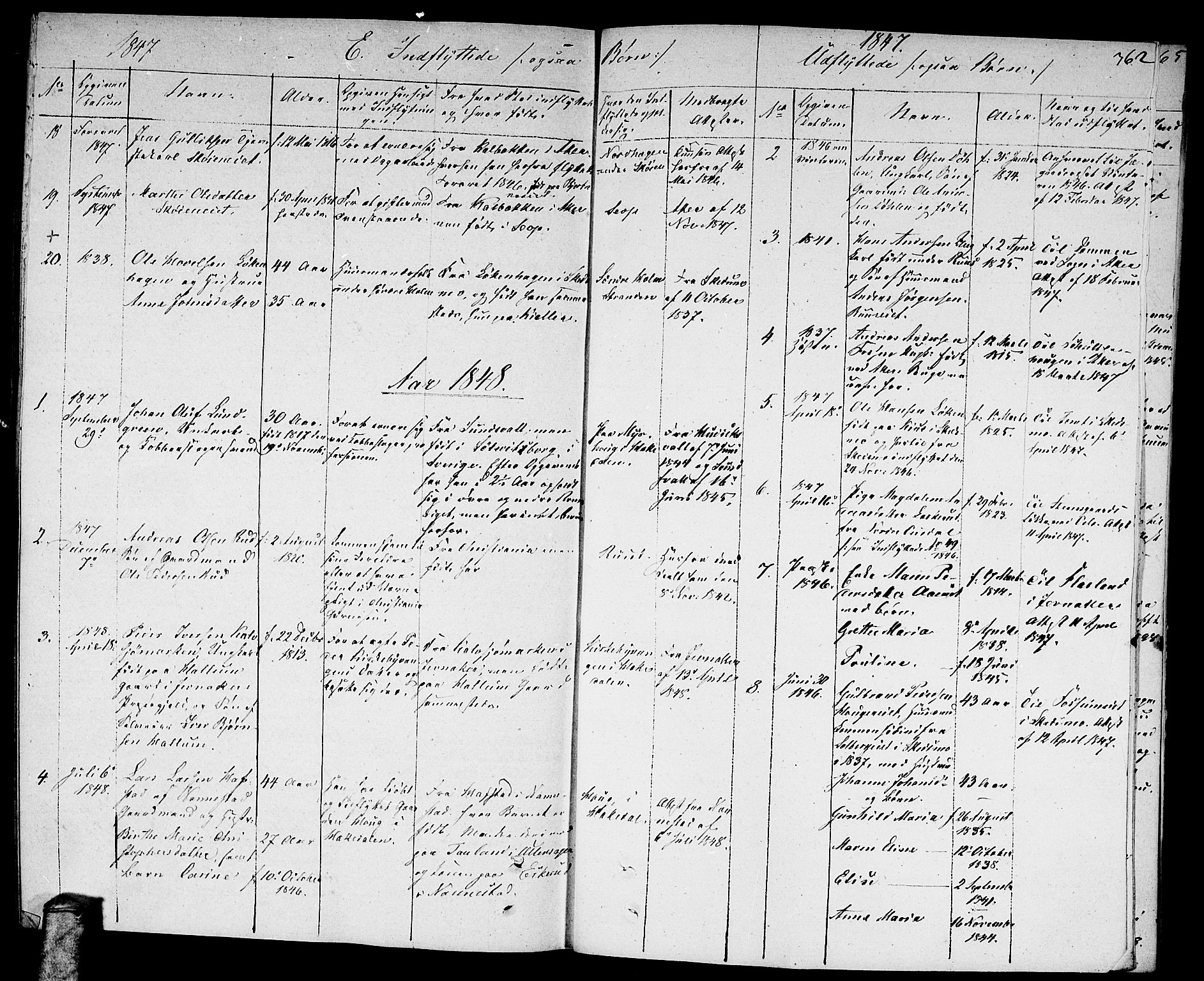 Nittedal prestekontor Kirkebøker, AV/SAO-A-10365a/F/Fa/L0004: Parish register (official) no. I 4, 1836-1849, p. 362