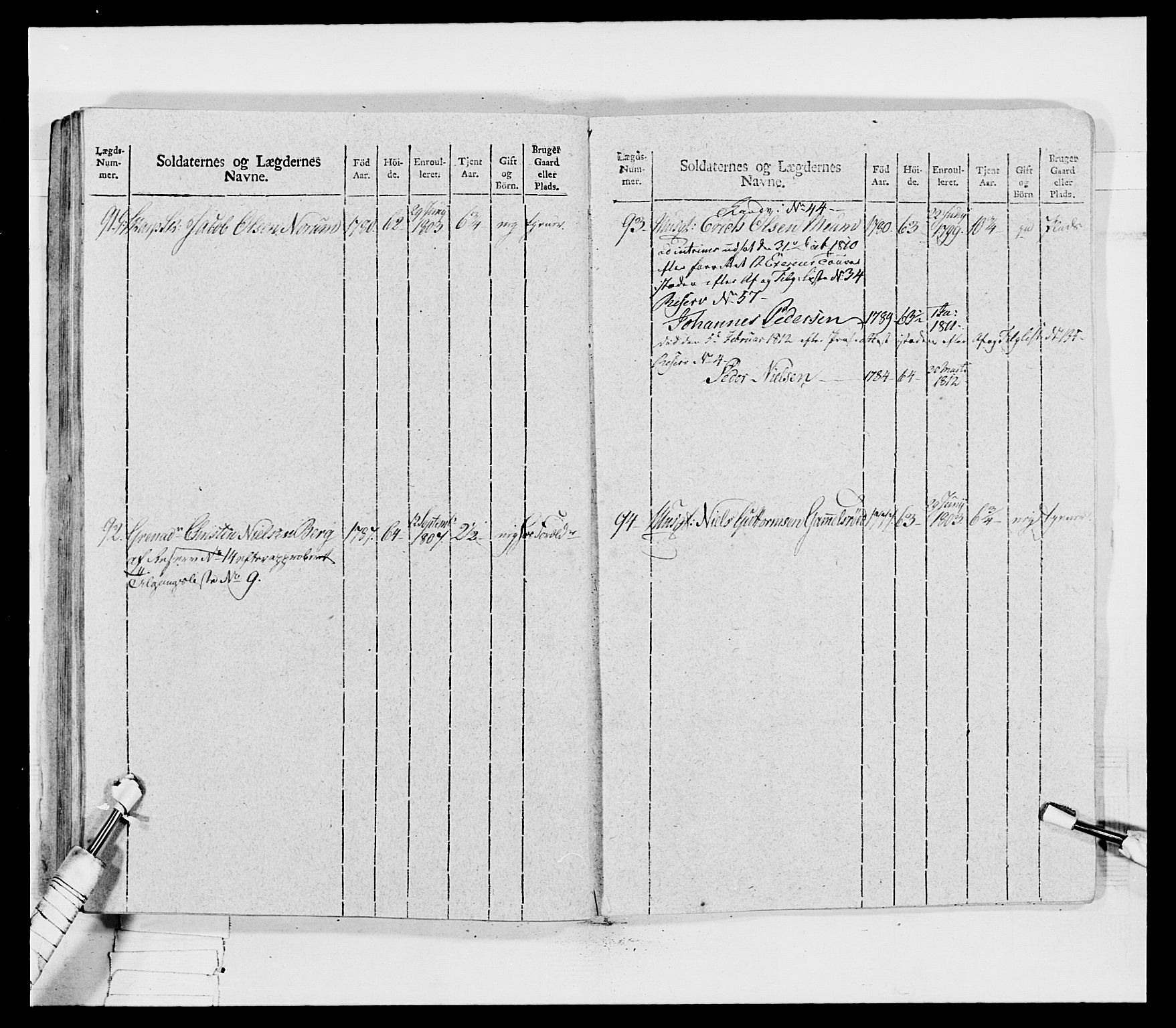 Generalitets- og kommissariatskollegiet, Det kongelige norske kommissariatskollegium, AV/RA-EA-5420/E/Eh/L0030b: Sønnafjelske gevorbne infanteriregiment, 1810, p. 291