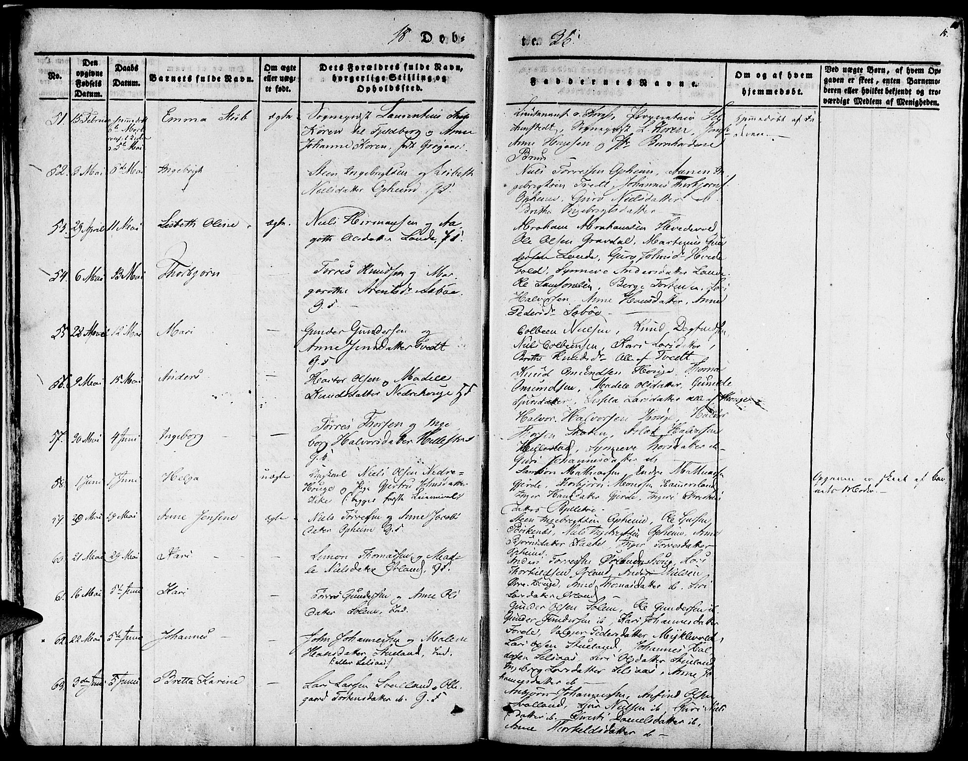 Fjelberg sokneprestembete, SAB/A-75201/H/Haa: Parish register (official) no. A 6, 1835-1851, p. 15