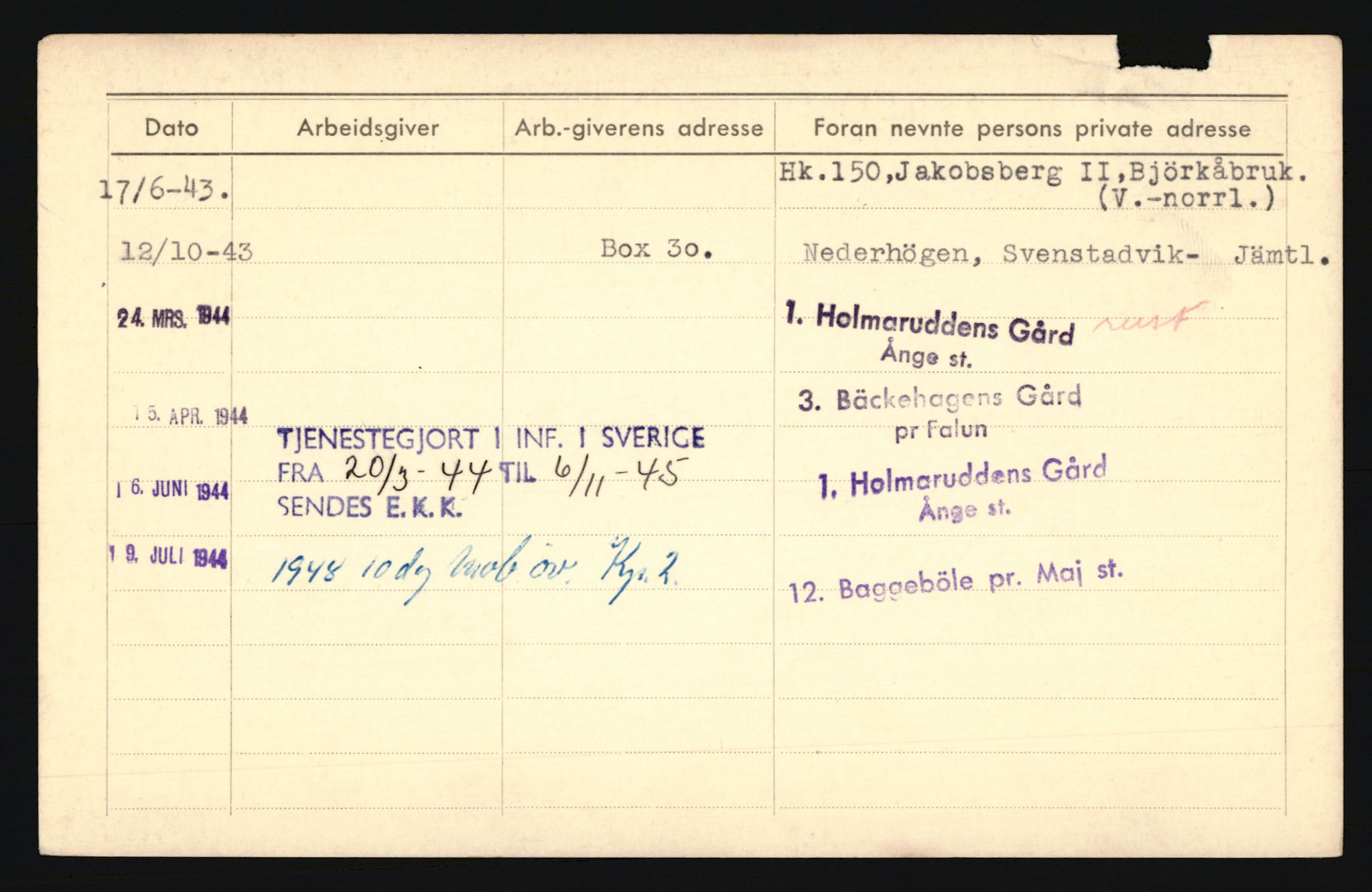 Forsvaret, Troms infanteriregiment nr. 16, AV/RA-RAFA-3146/P/Pa/L0024/0002: Rulleblad / Rulleblad for regimentets menige mannskaper, årsklasse 1941, 1941, p. 495