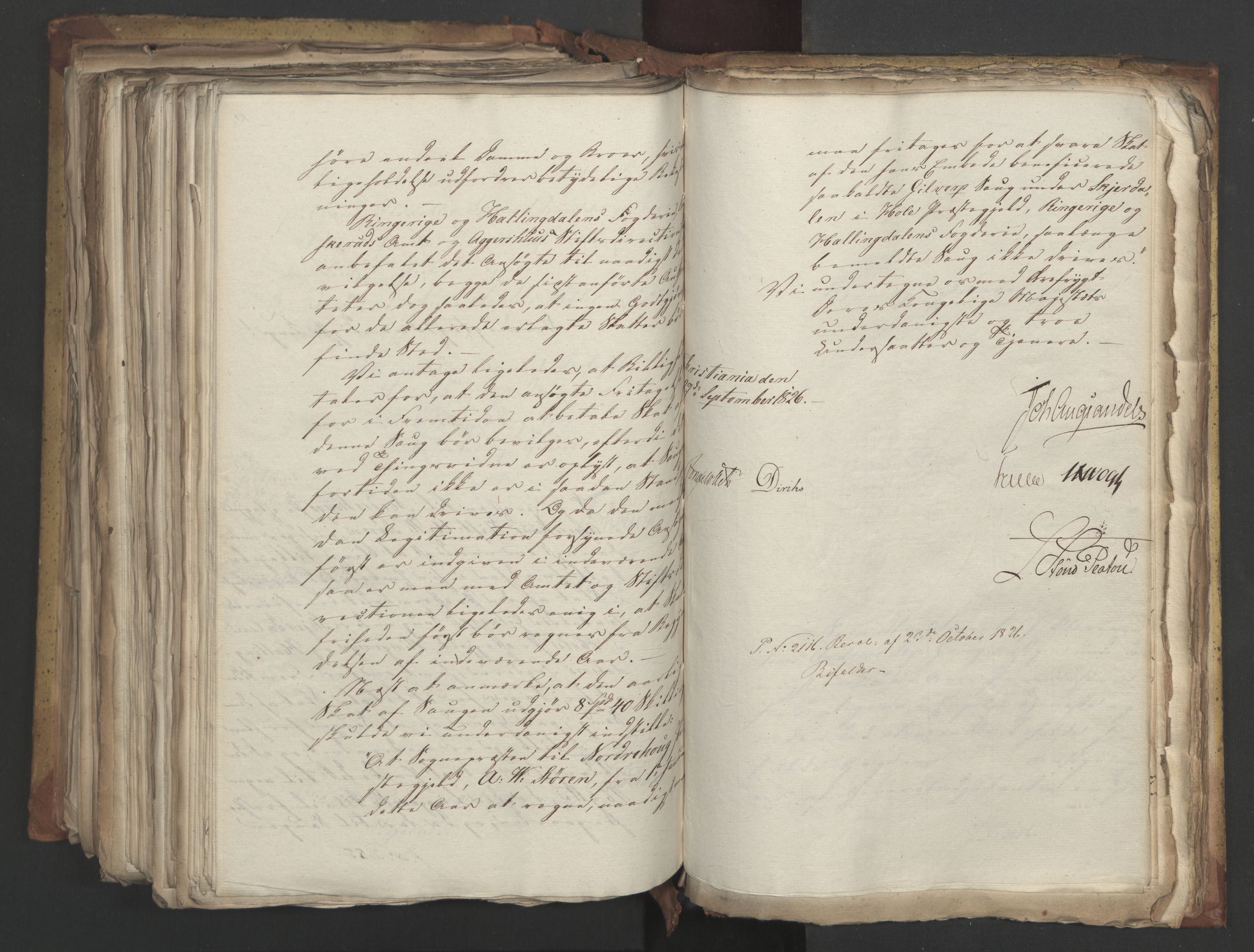 Statsrådsavdelingen i Stockholm, AV/RA-S-1003/D/Da/L0048: Regjeringsinnstillinger nr. 3600-3859, 1826, p. 518