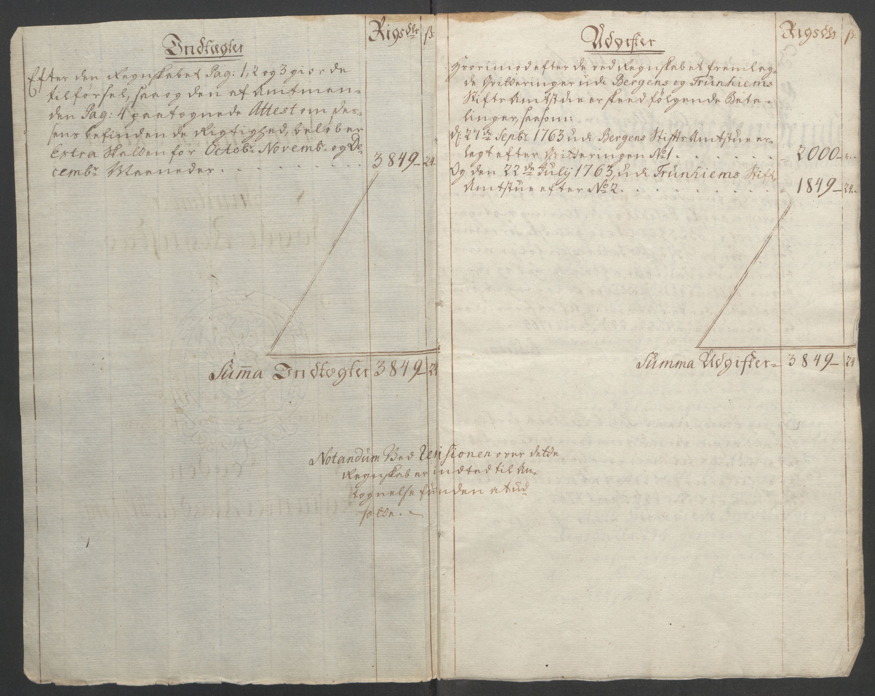 Rentekammeret inntil 1814, Reviderte regnskaper, Fogderegnskap, AV/RA-EA-4092/R54/L3645: Ekstraskatten Sunnmøre, 1762-1772, p. 9