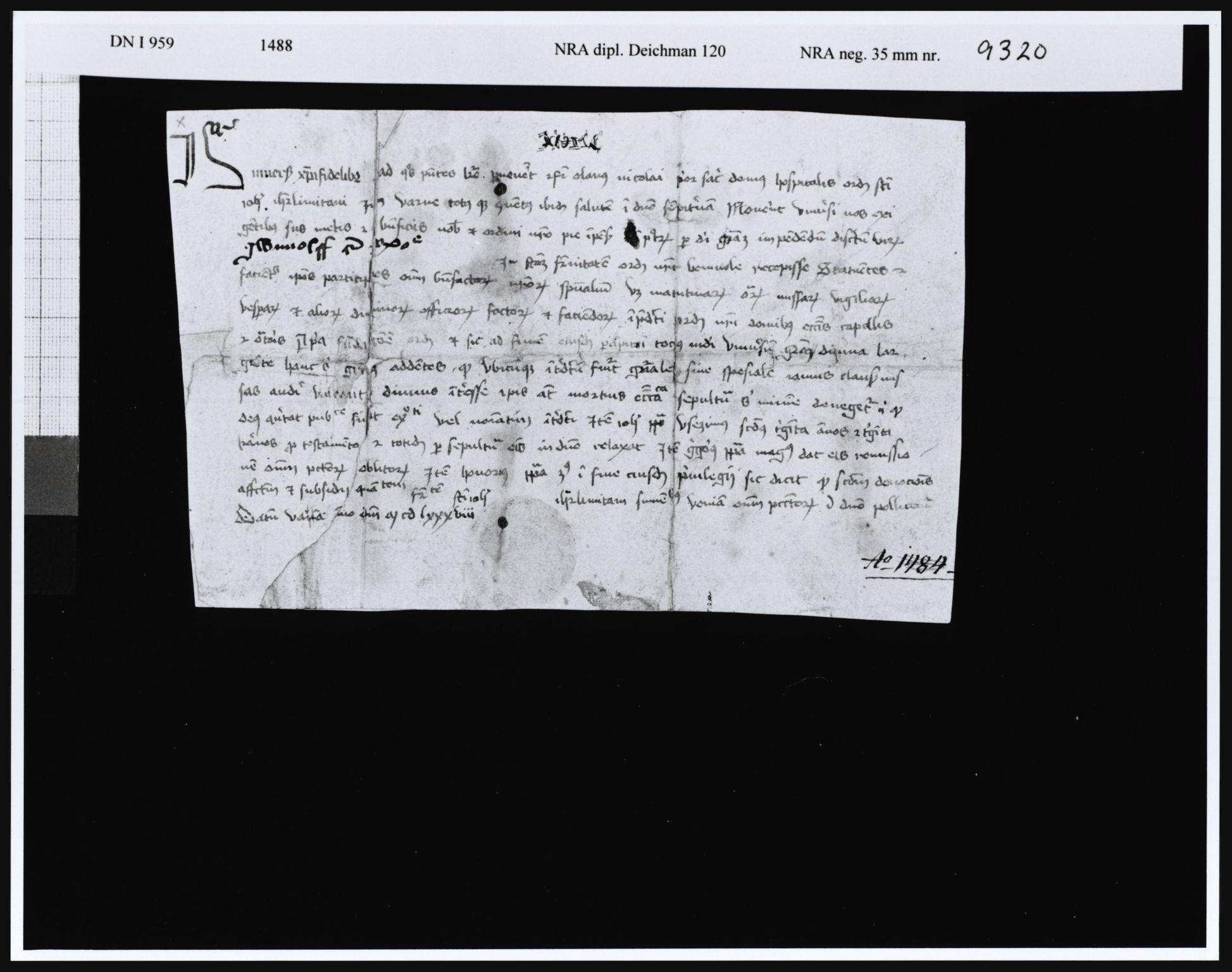 Riksarkivets diplomsamling, AV/RA-EA-5965/F14, 1294-1570, p. 264