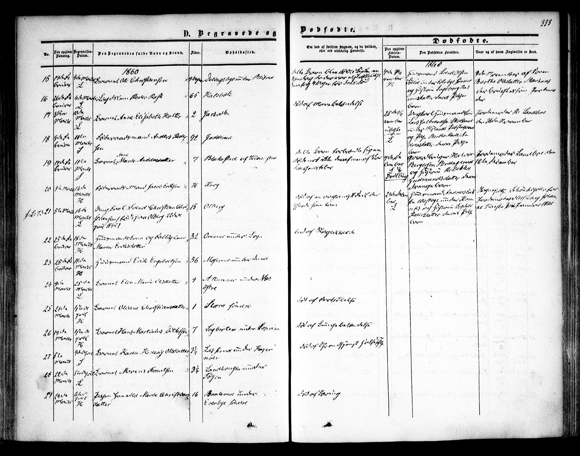 Høland prestekontor Kirkebøker, AV/SAO-A-10346a/F/Fa/L0010: Parish register (official) no. I 10, 1854-1861, p. 333