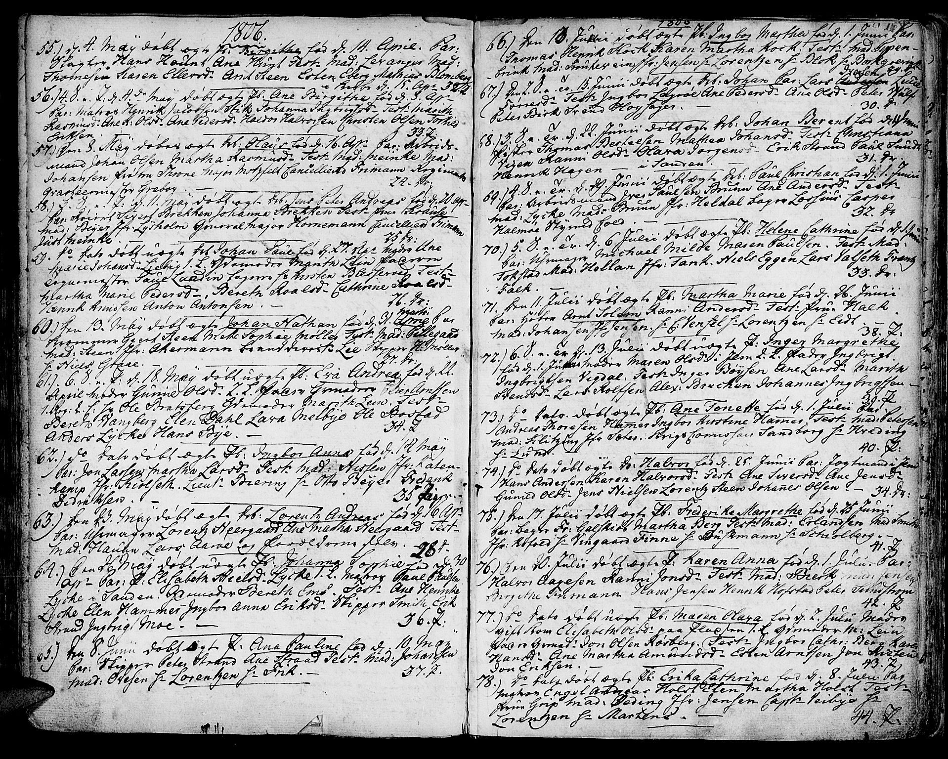 Ministerialprotokoller, klokkerbøker og fødselsregistre - Sør-Trøndelag, SAT/A-1456/601/L0039: Parish register (official) no. 601A07, 1770-1819, p. 168